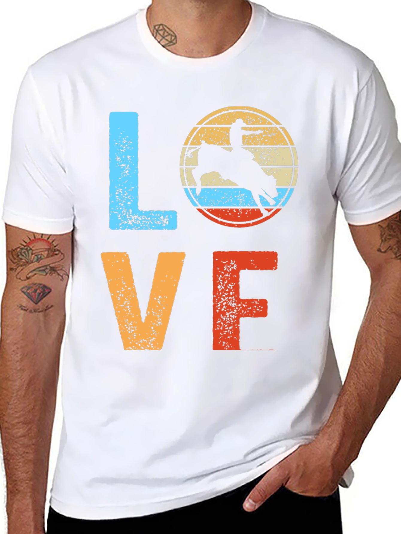 Black Love Rodeo T-Shirt view 8