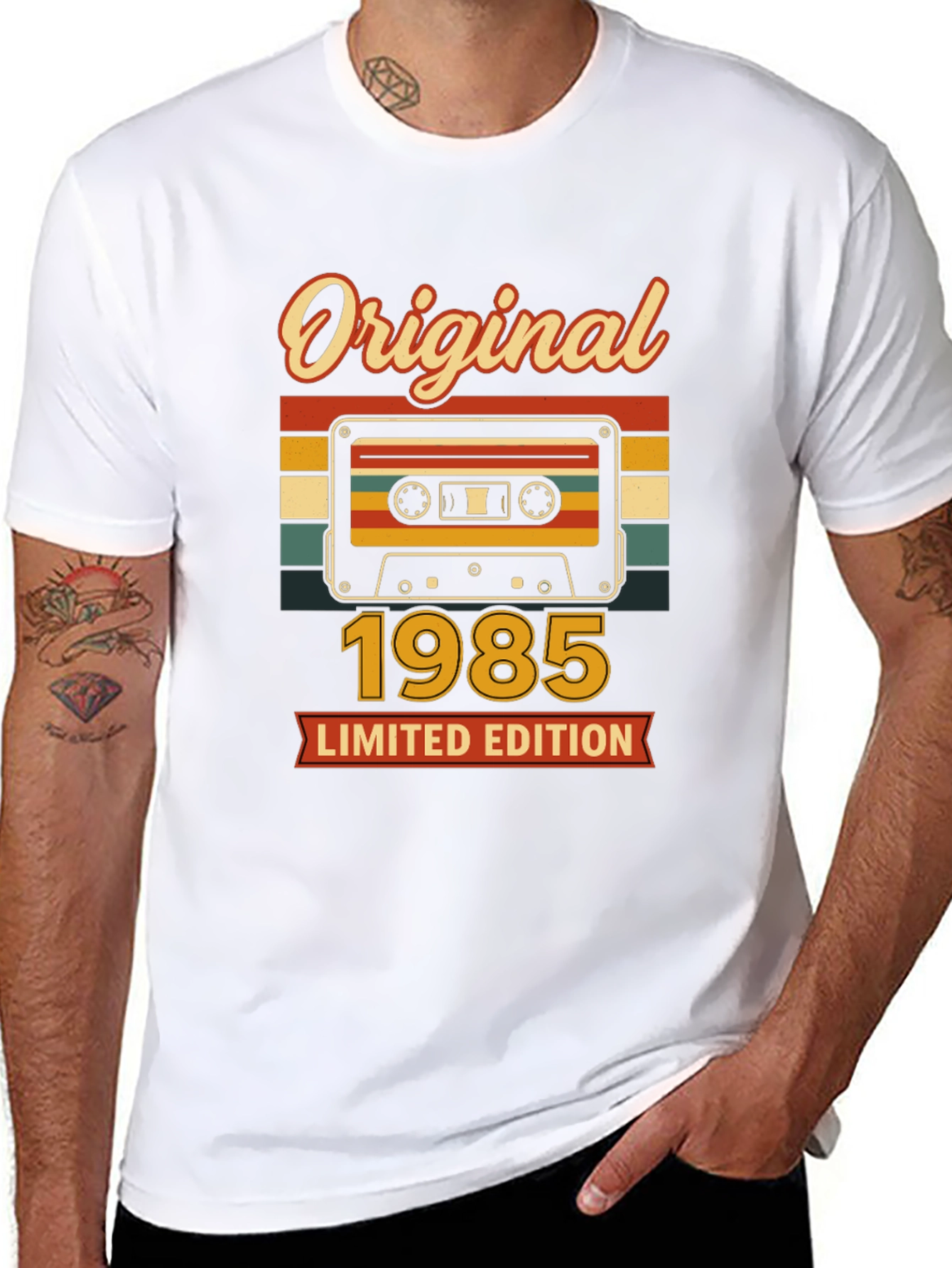 Black Original 1985 Limited Edition Graphic Tee view 8