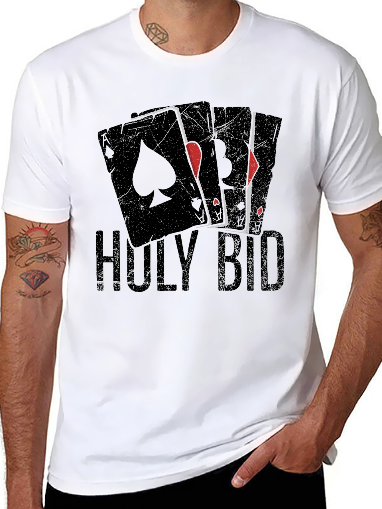 Holy Bid Card Game T-Shirt - 8