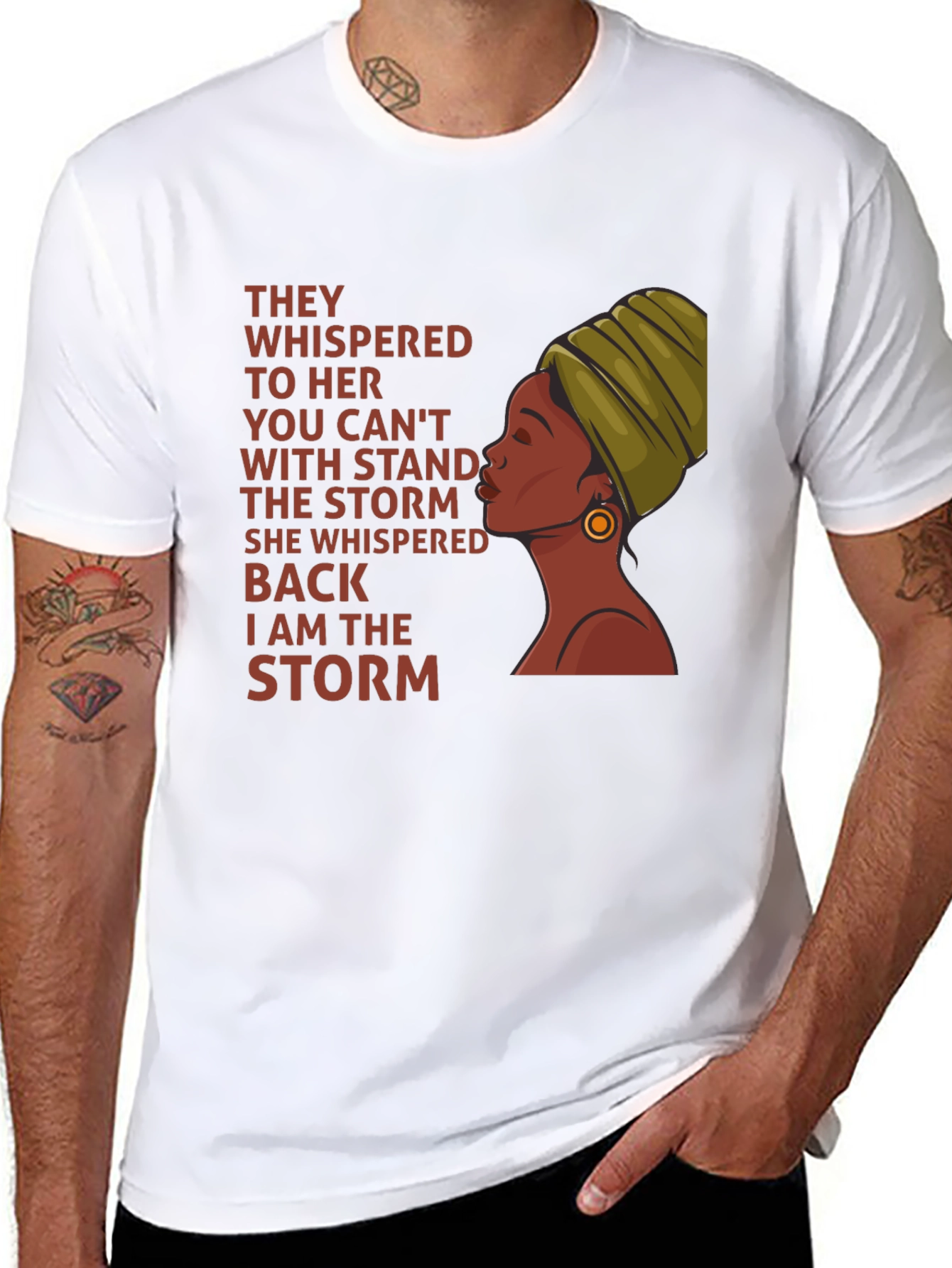 Inspirational Black Woman Empowerment T-Shirt - 8