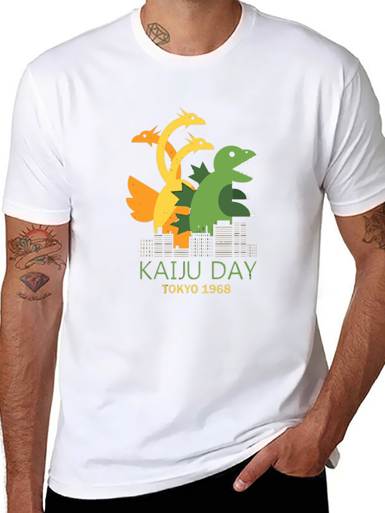 Kaiju Day Tokyo 1968 Graphic Tee - 8