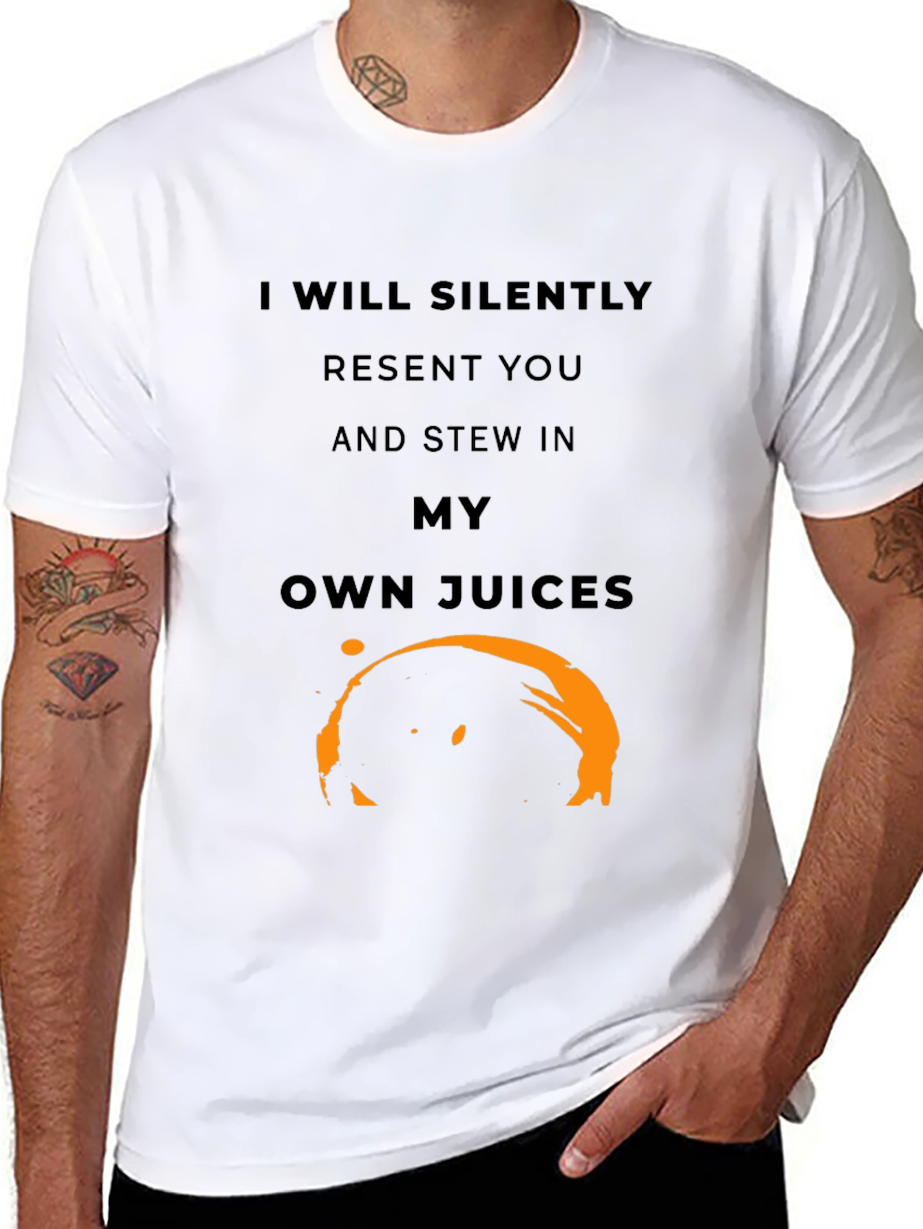Black Stew in My Own Juices Graphic Tee view 8