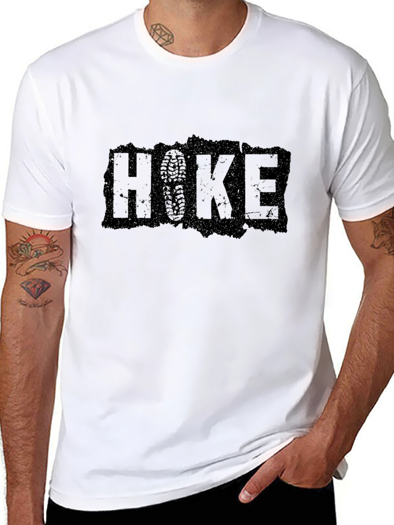 Black Hike Graphic T-Shirt - Adventure Ready view 8