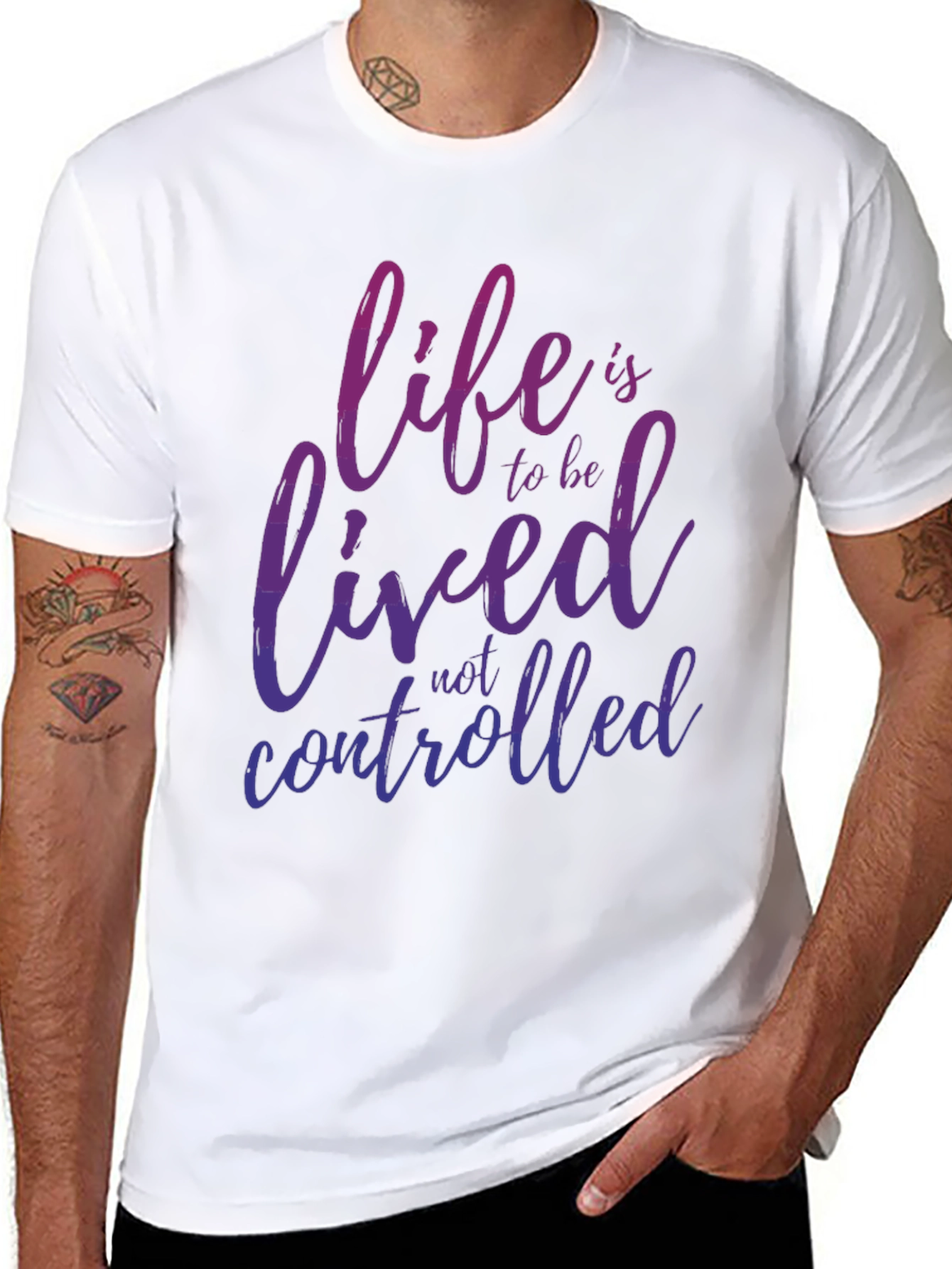 Black Life is to be Lived Graphic Tee view 8