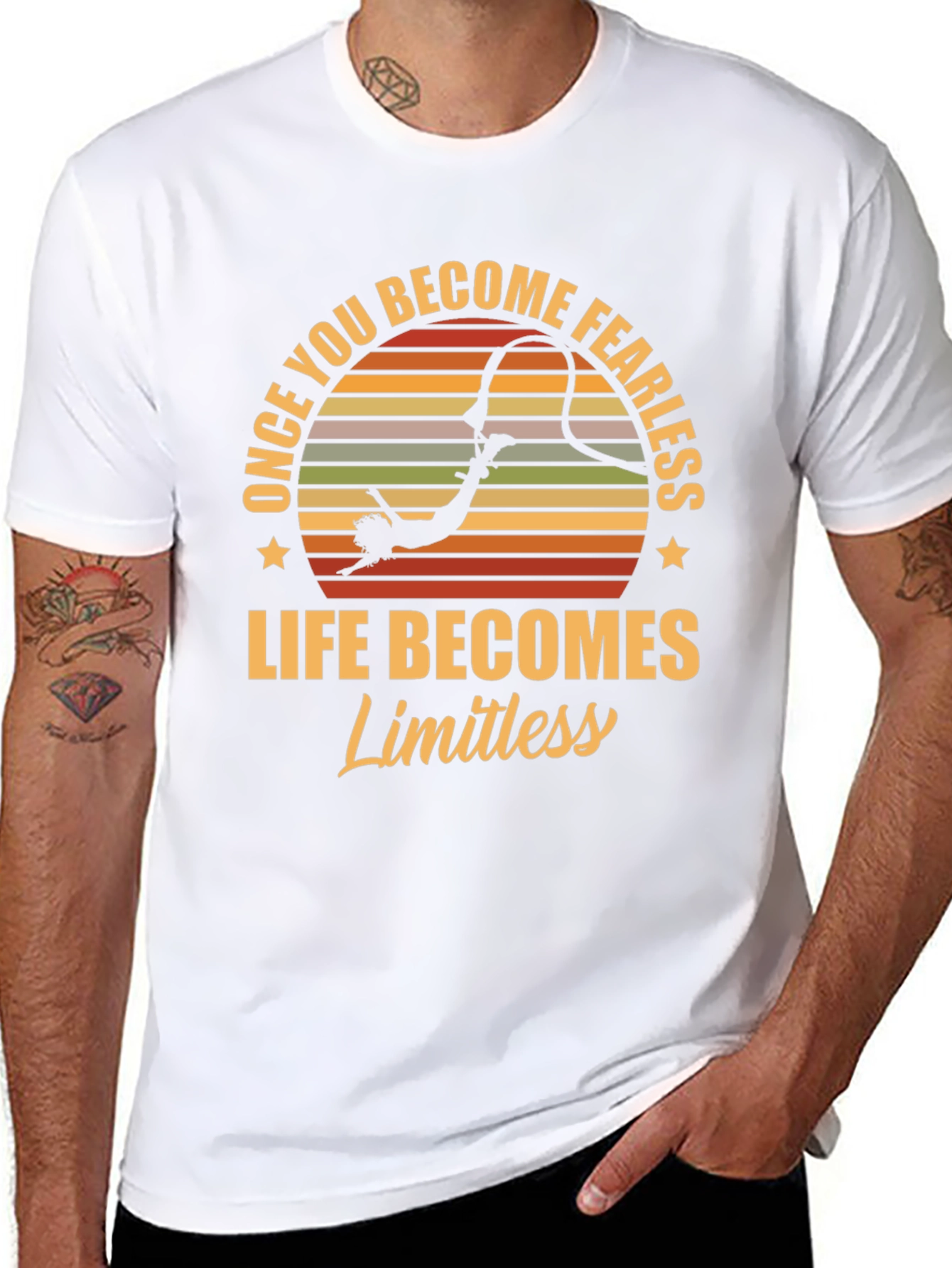 Fearless Life T-Shirt - Once You Become Fearless - 8