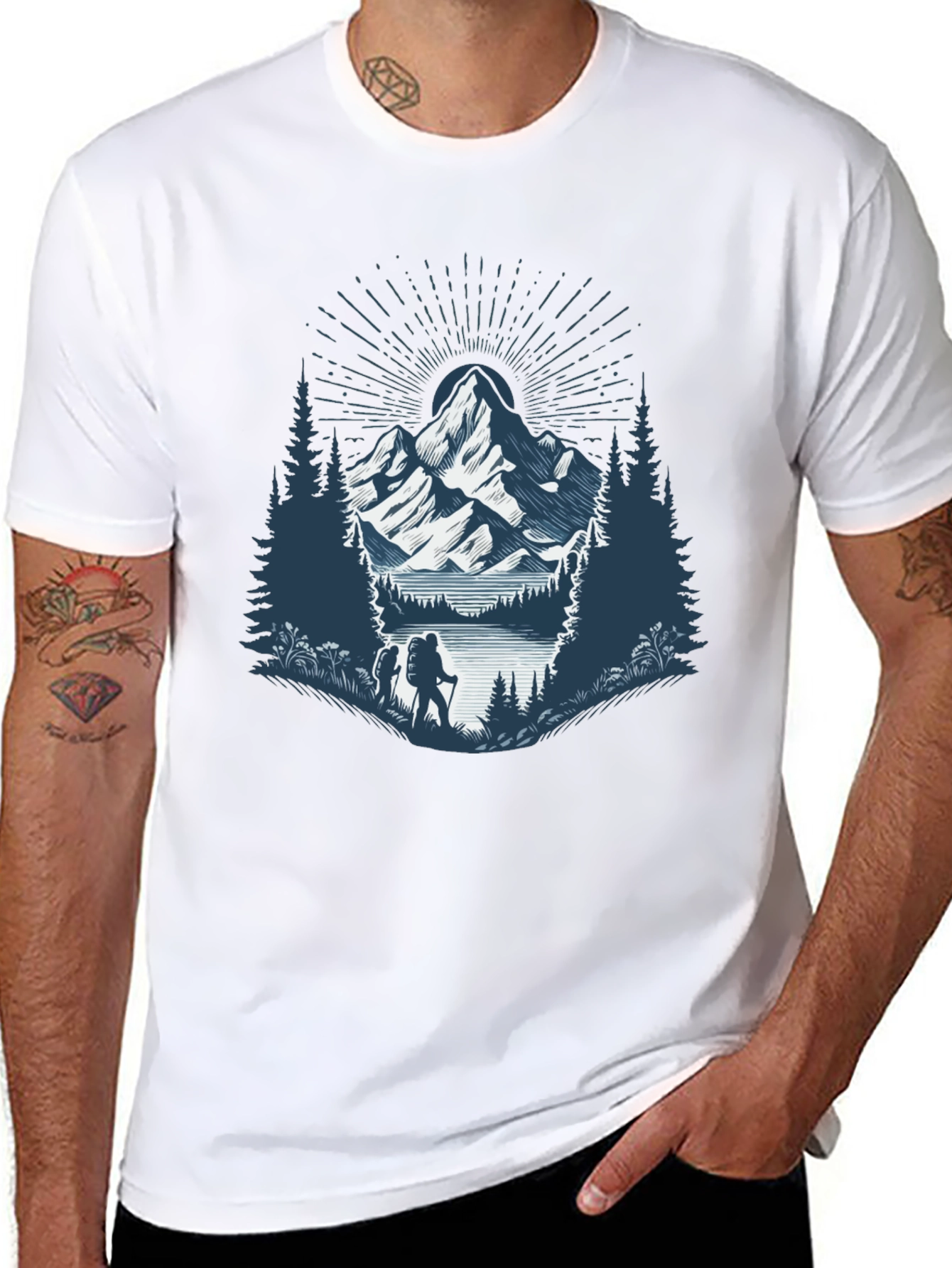 Black Mountain Adventure Graphic Tee view 8