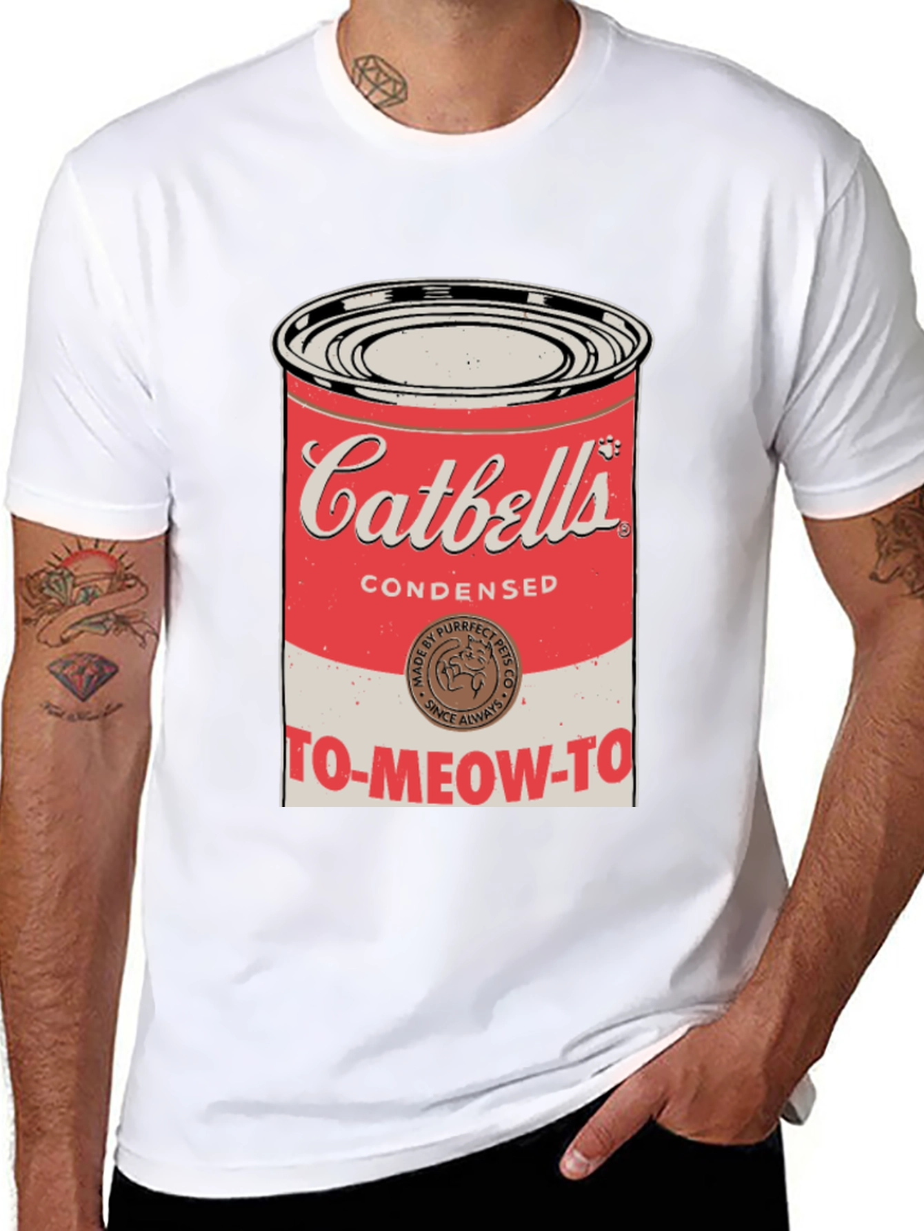 Black Catbells Condensed T-Shirt - To Meow To! view 8