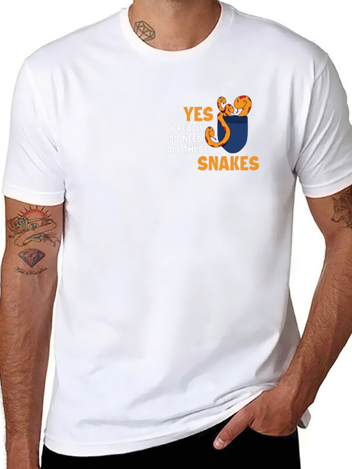Yes I Need All These Snakes T-Shirt - 8