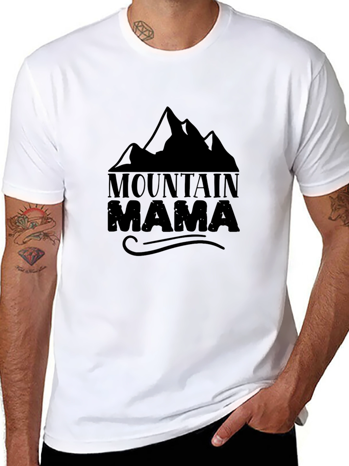 Black Mountain Mama Graphic Tee - Adventure Style view 8