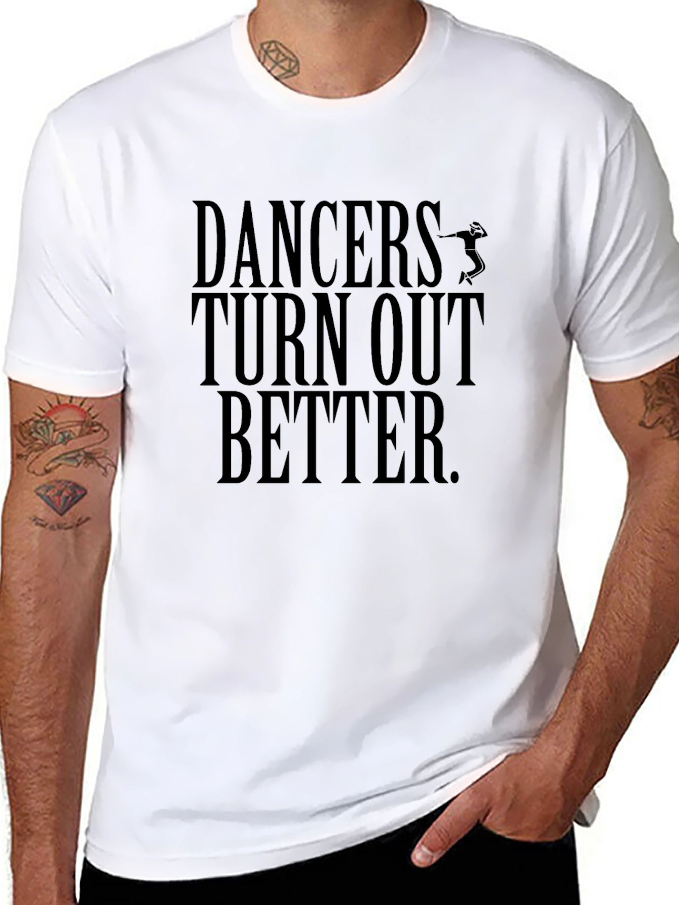 Black Dancers Turn Out Better - Graphic T-Shirt view 8