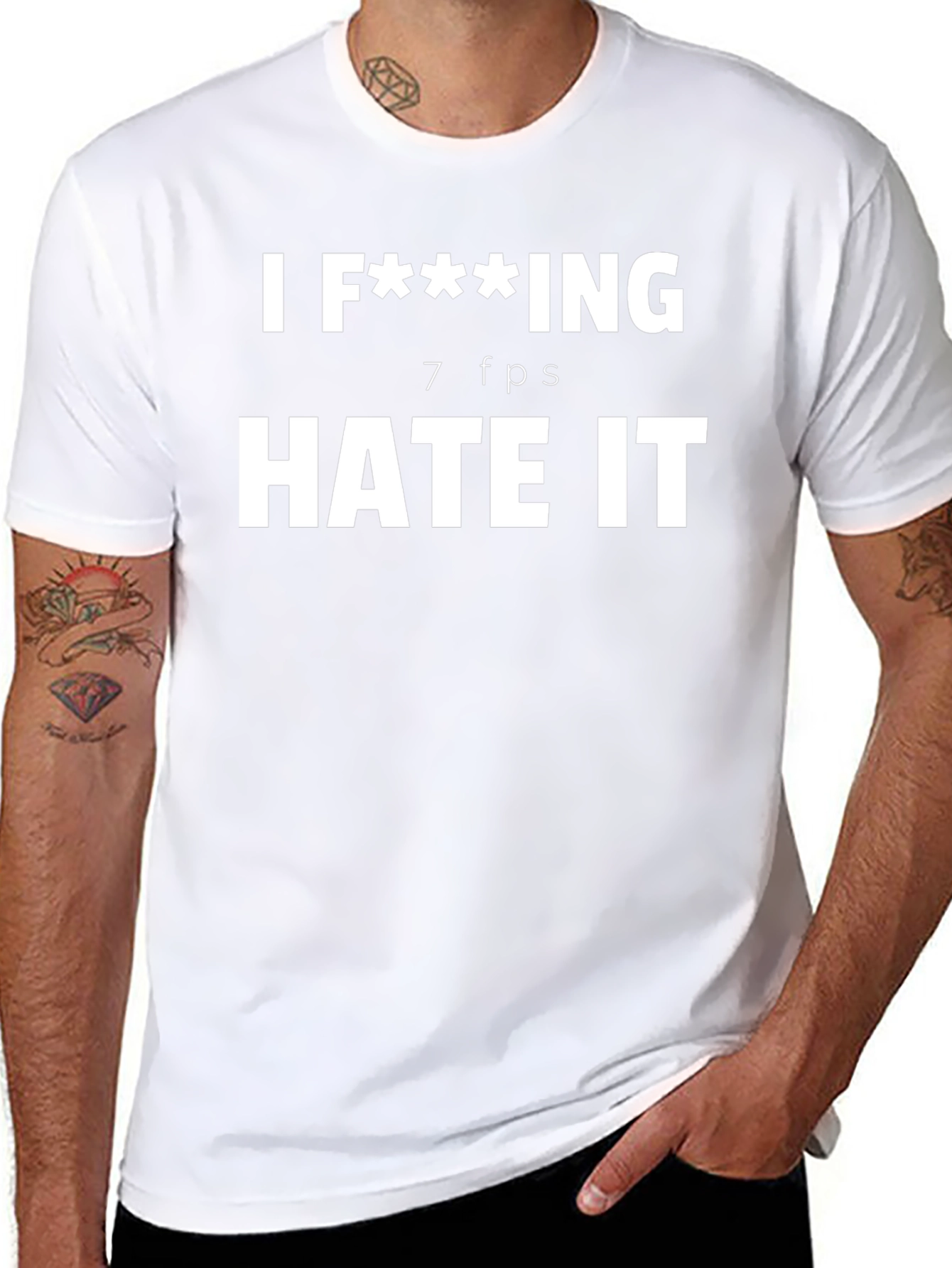 I F***ING Hate It T-Shirt - Gamer Humor - 8