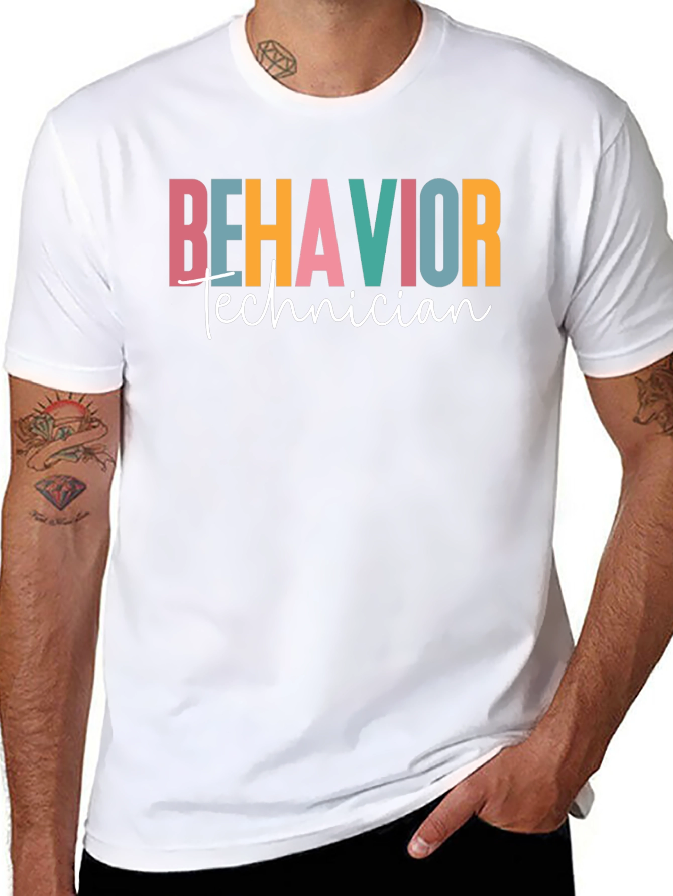 Behavior Technician Graphic T-Shirt - 8