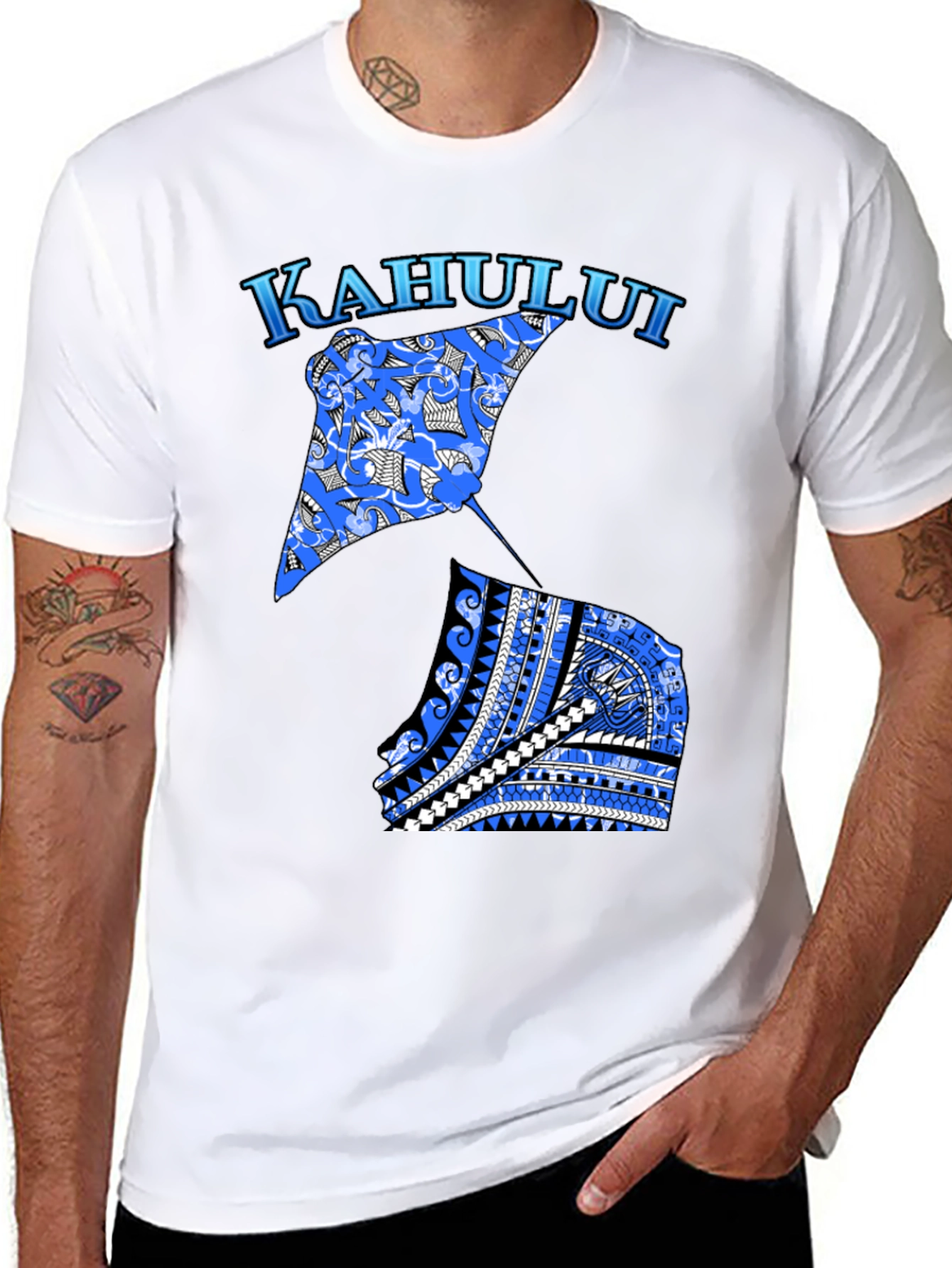 Black Kahului Ray T-Shirt view 8