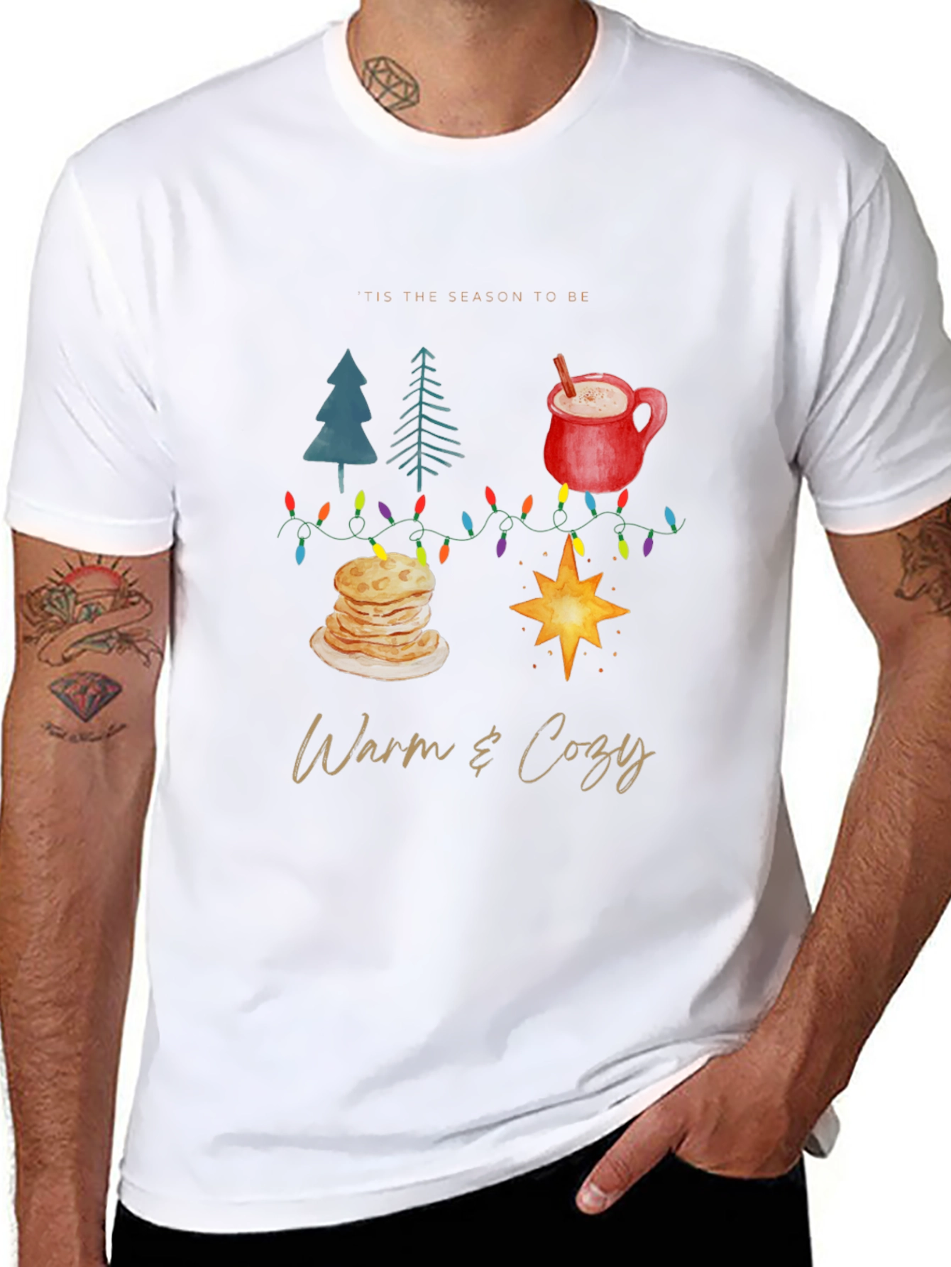 Warm & Cozy Holiday T-Shirt - 8