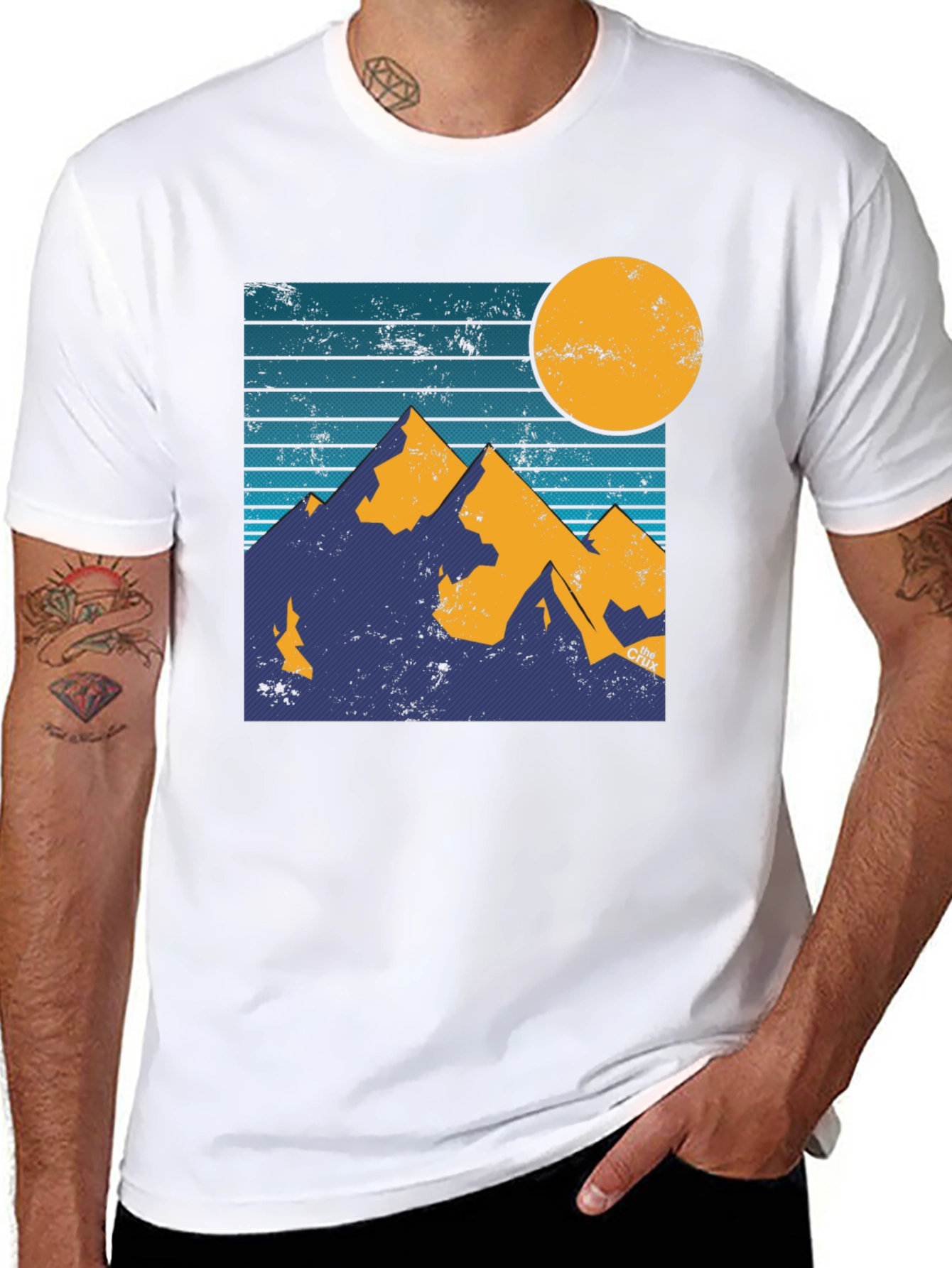 Black Mountain Sunset Graphic Tee - Adventure Style view 8
