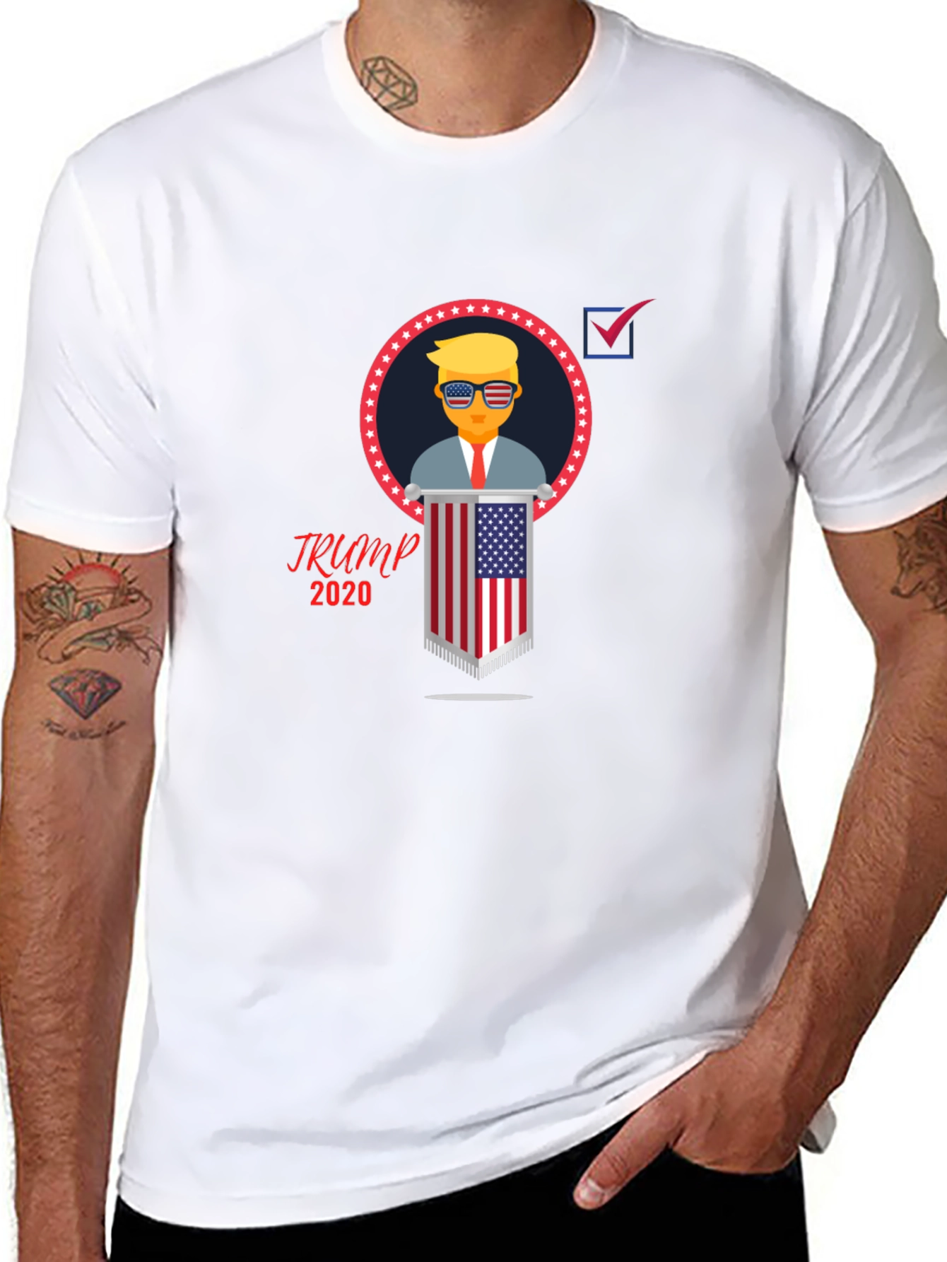 Trump 2020 Graphic T-Shirt - 8