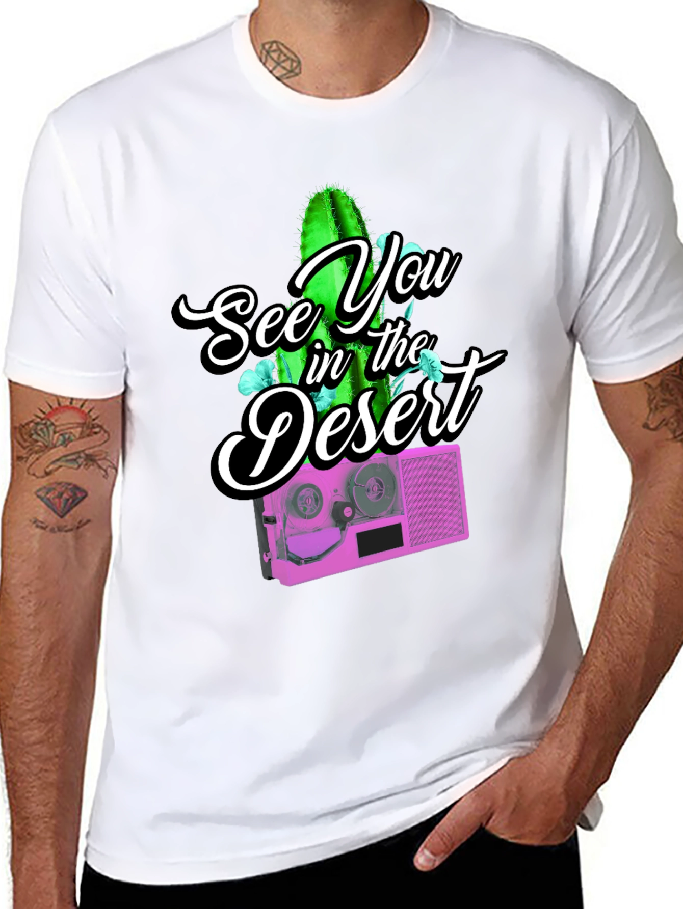 See You in the Desert Graphic T-Shirt - 8