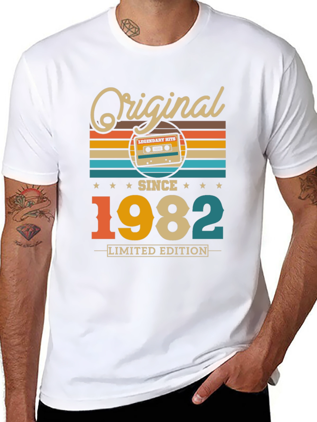 Black Original 1982 Limited Edition Graphic Tee view 8