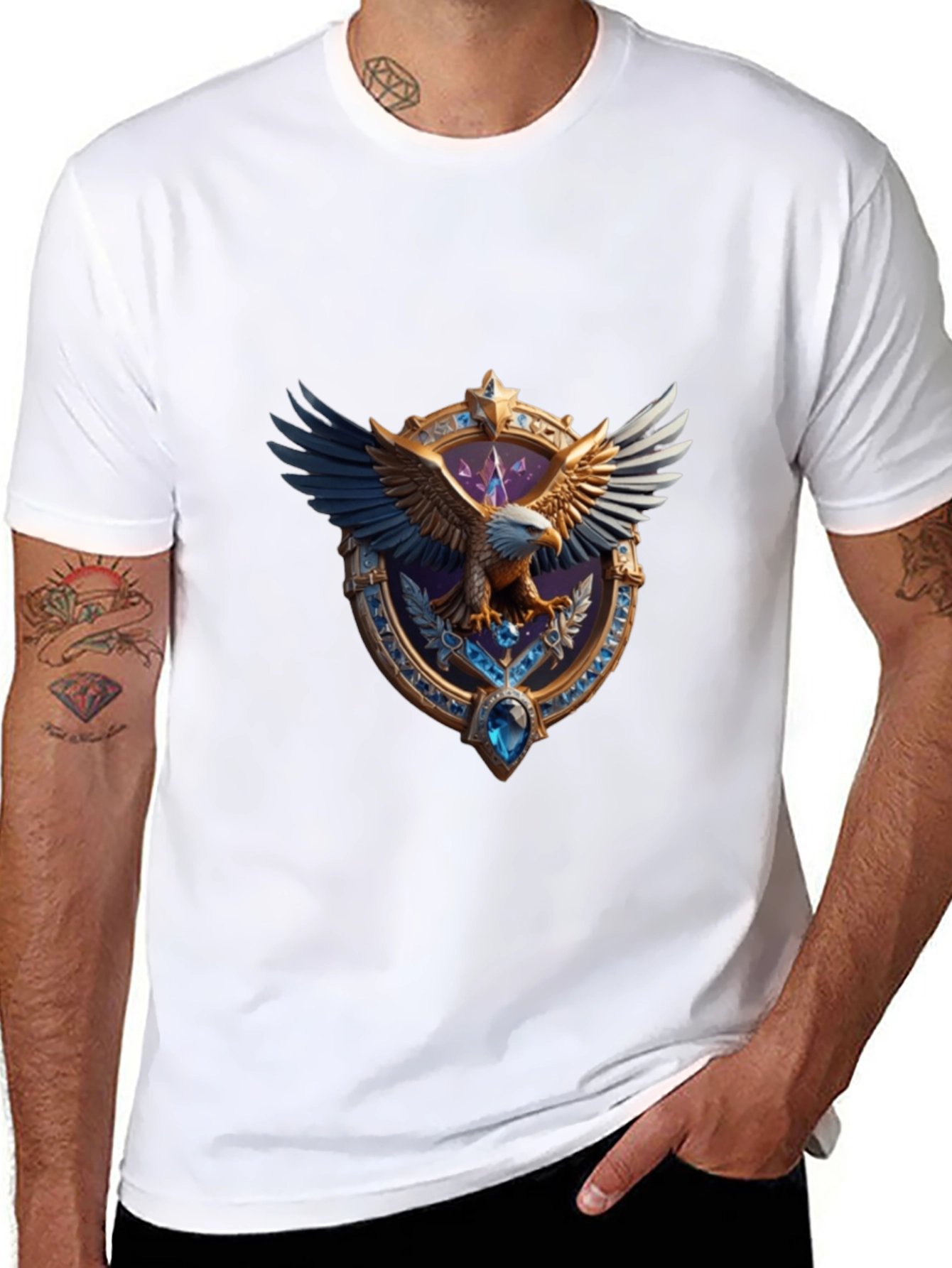 Eagle Crest Graphic Tee - Premium Comfort - 8