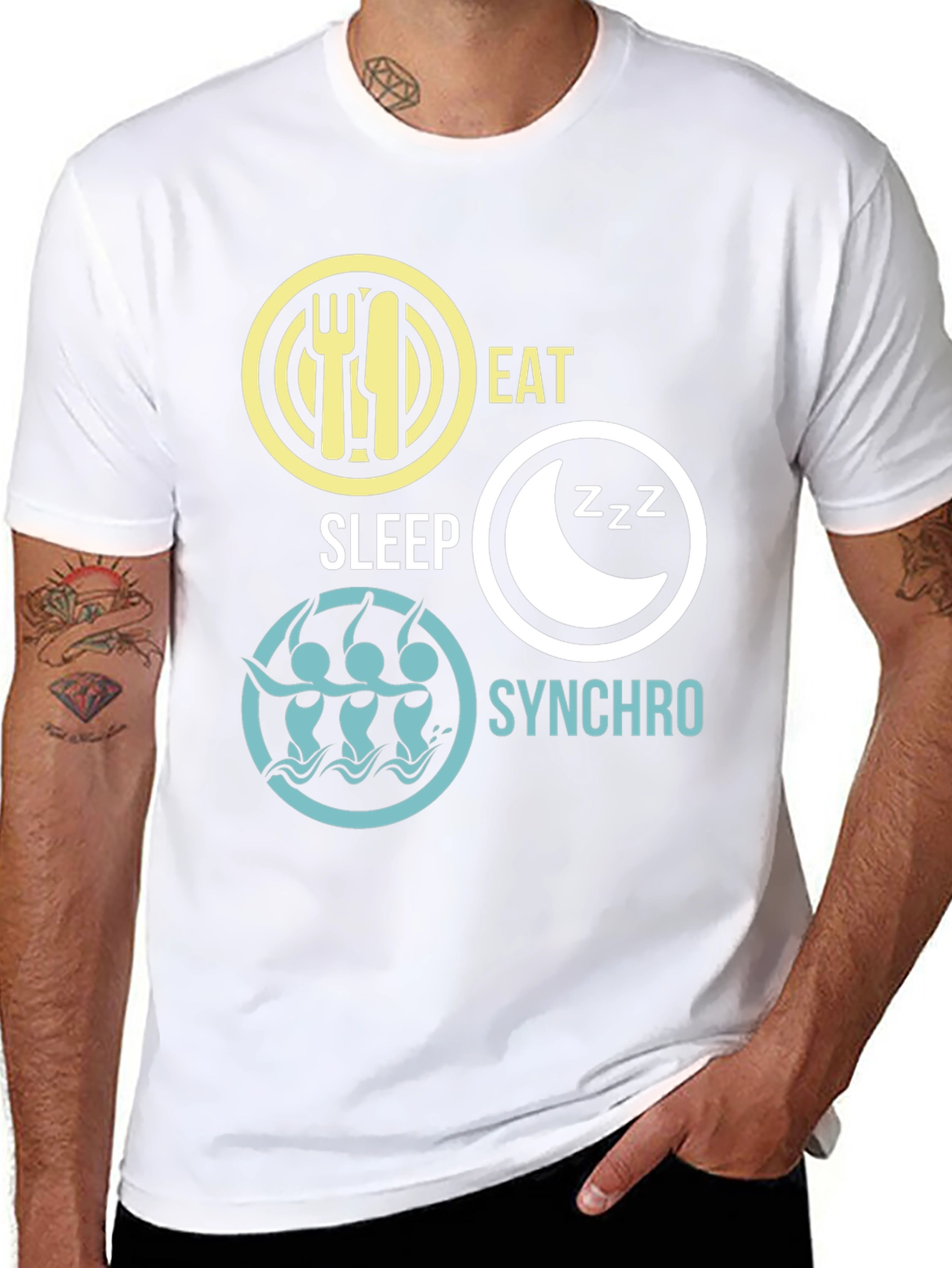Eat Sleep Synchro T-Shirt - 8