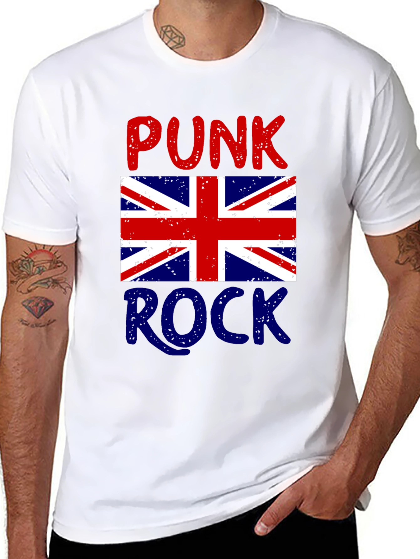 Punk Rock UK Flag T-Shirt - 8