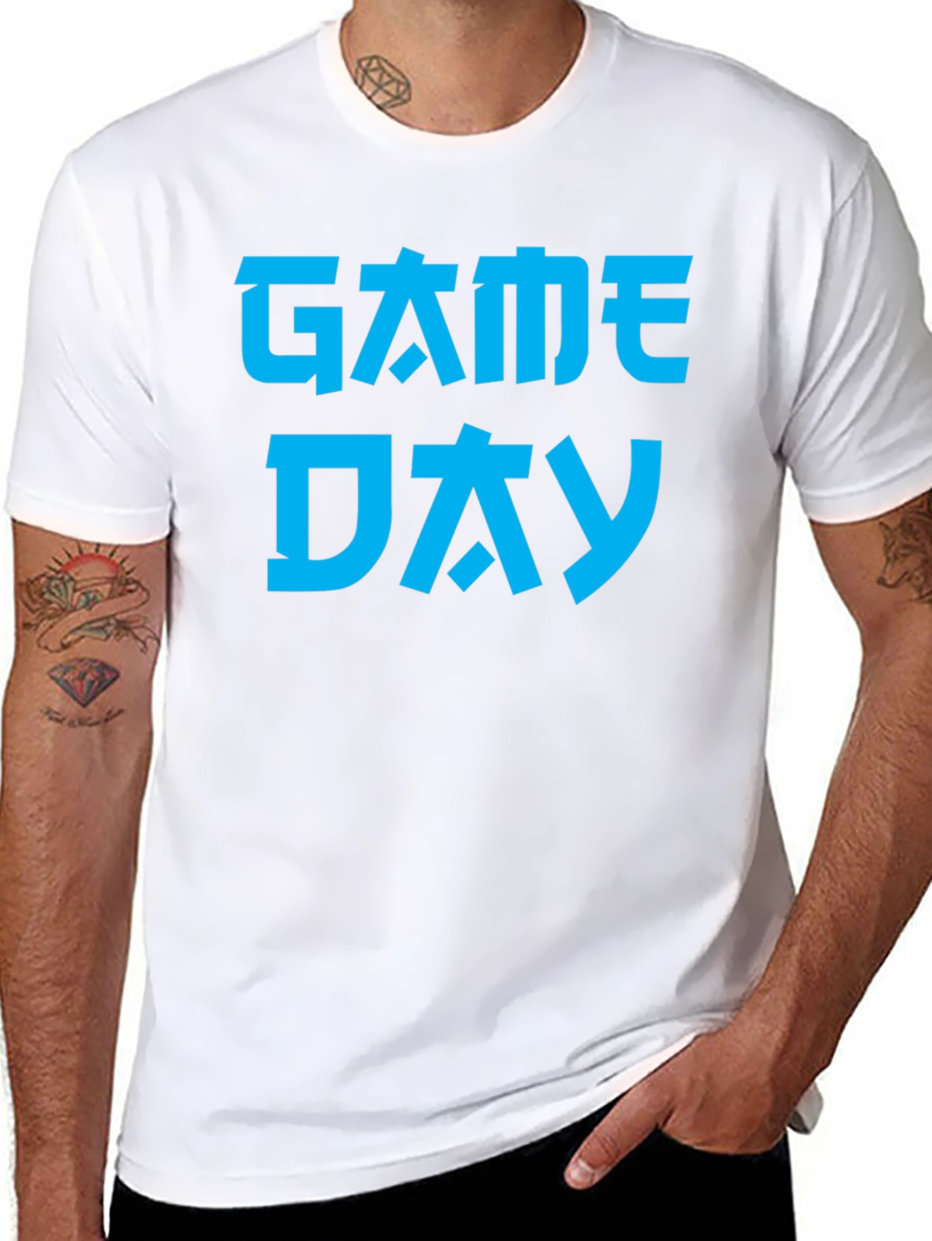 Black Game Day T-Shirt view 8