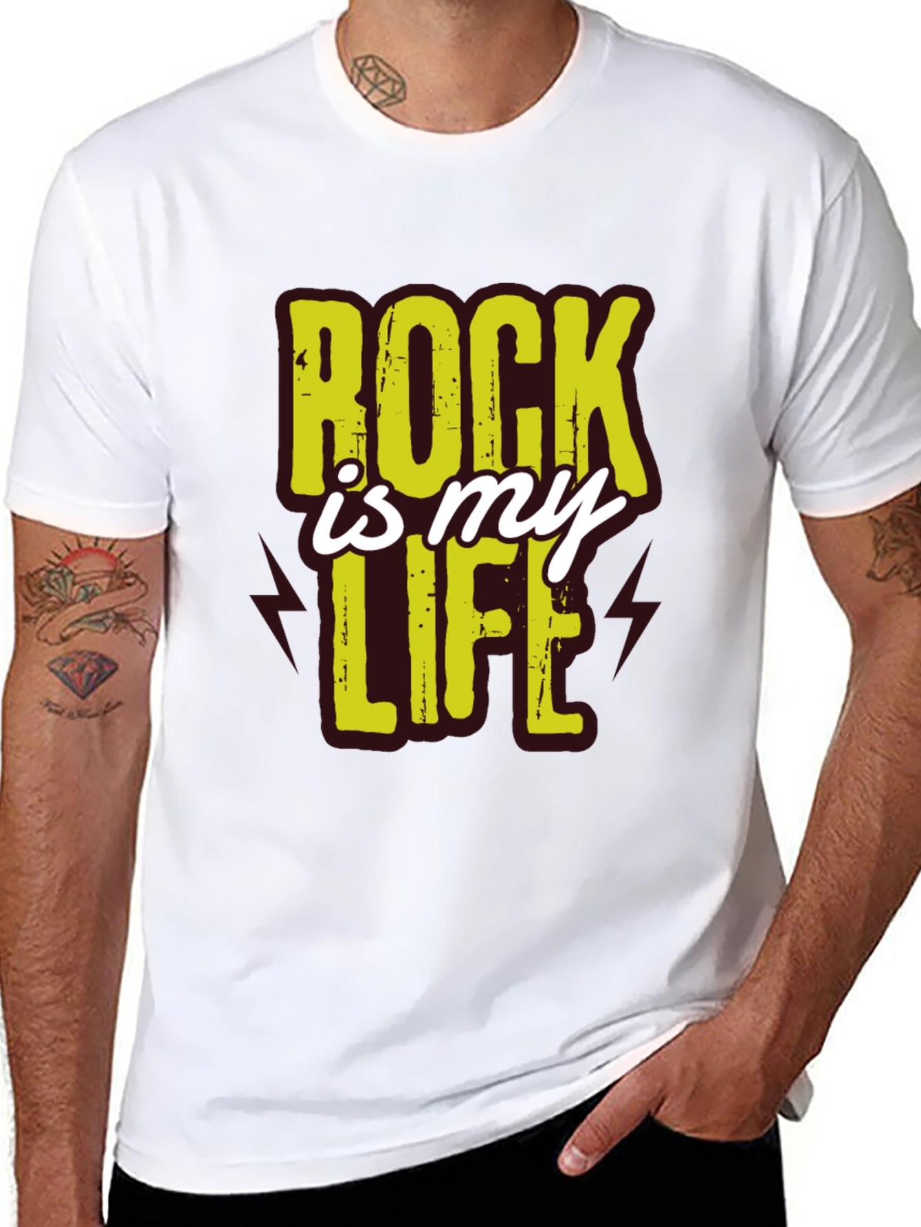 Black Rock Is My Life Graphic Tee view 8