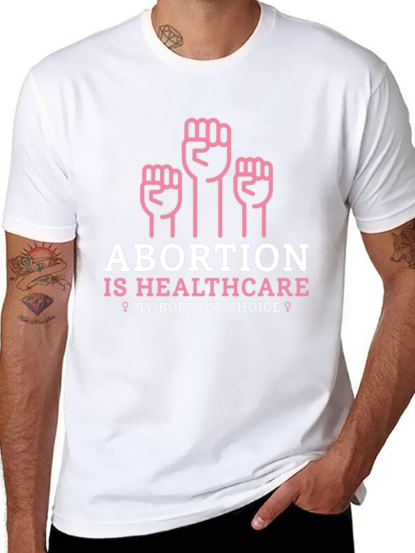 Black Abortion is Healthcare T-Shirt: My Body My Choice Tee view 8