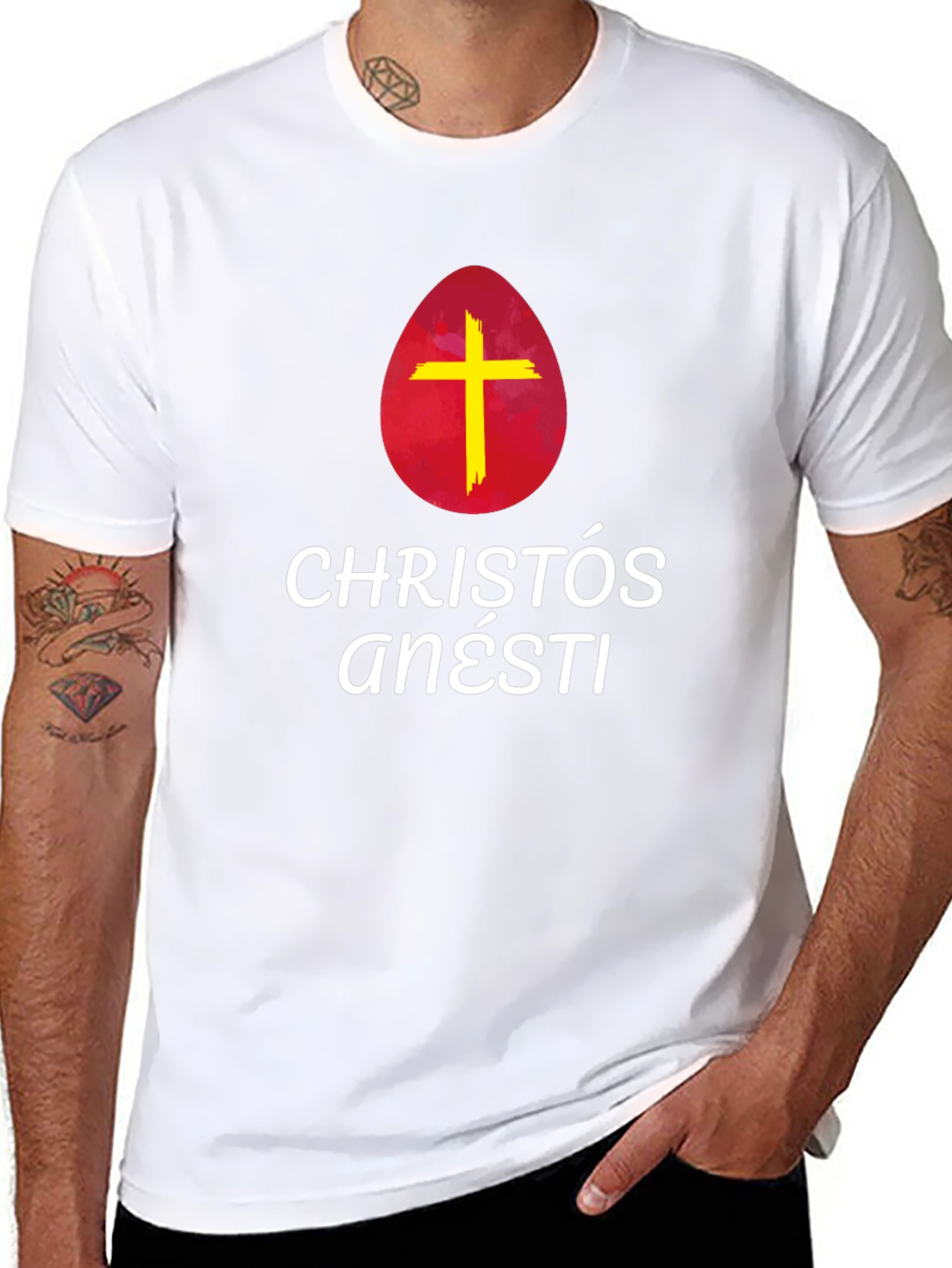 Christos Anesti Easter T-Shirt - 8