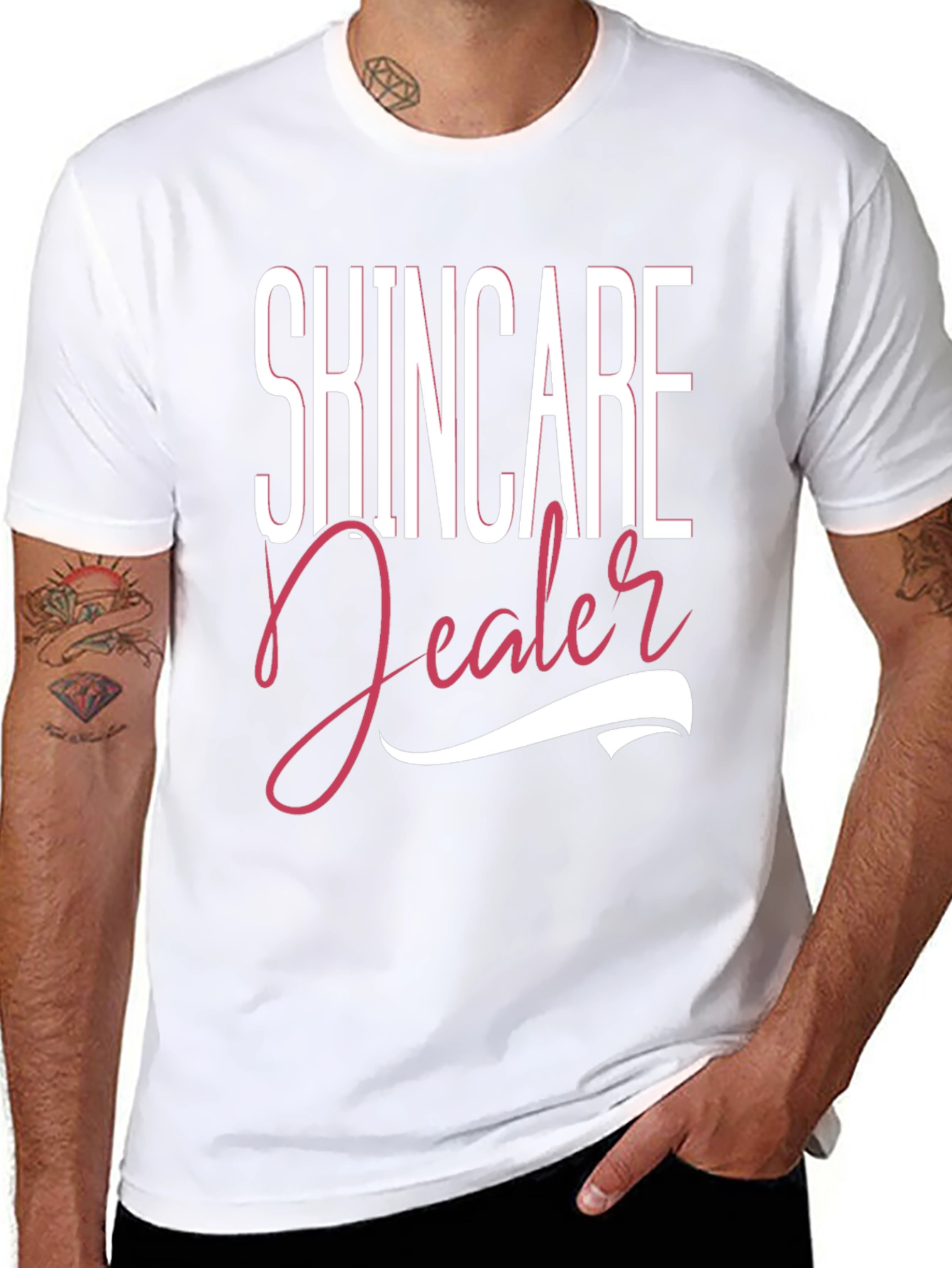 Skincare Dealer Graphic T-Shirt - 8