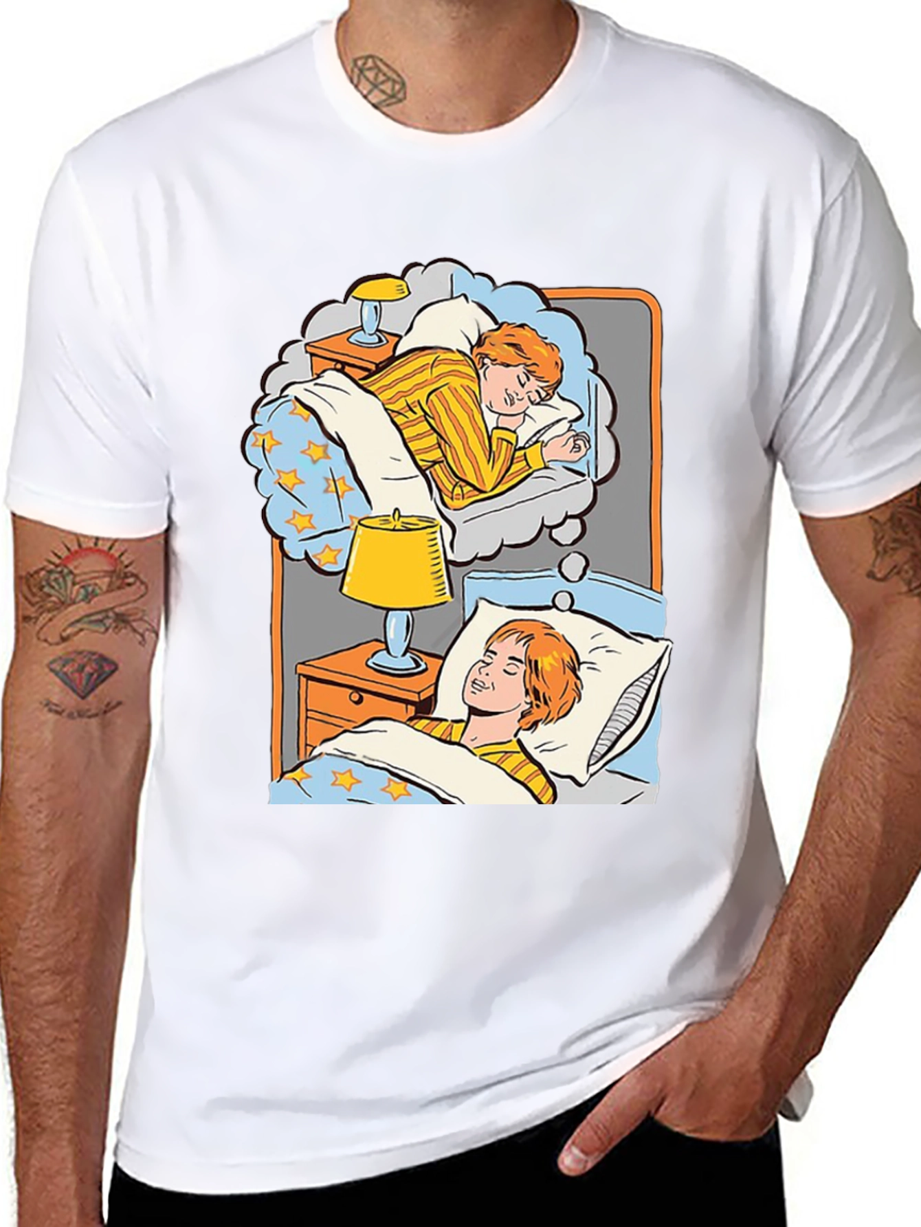 Black Dream Within a Dream T-Shirt view 8