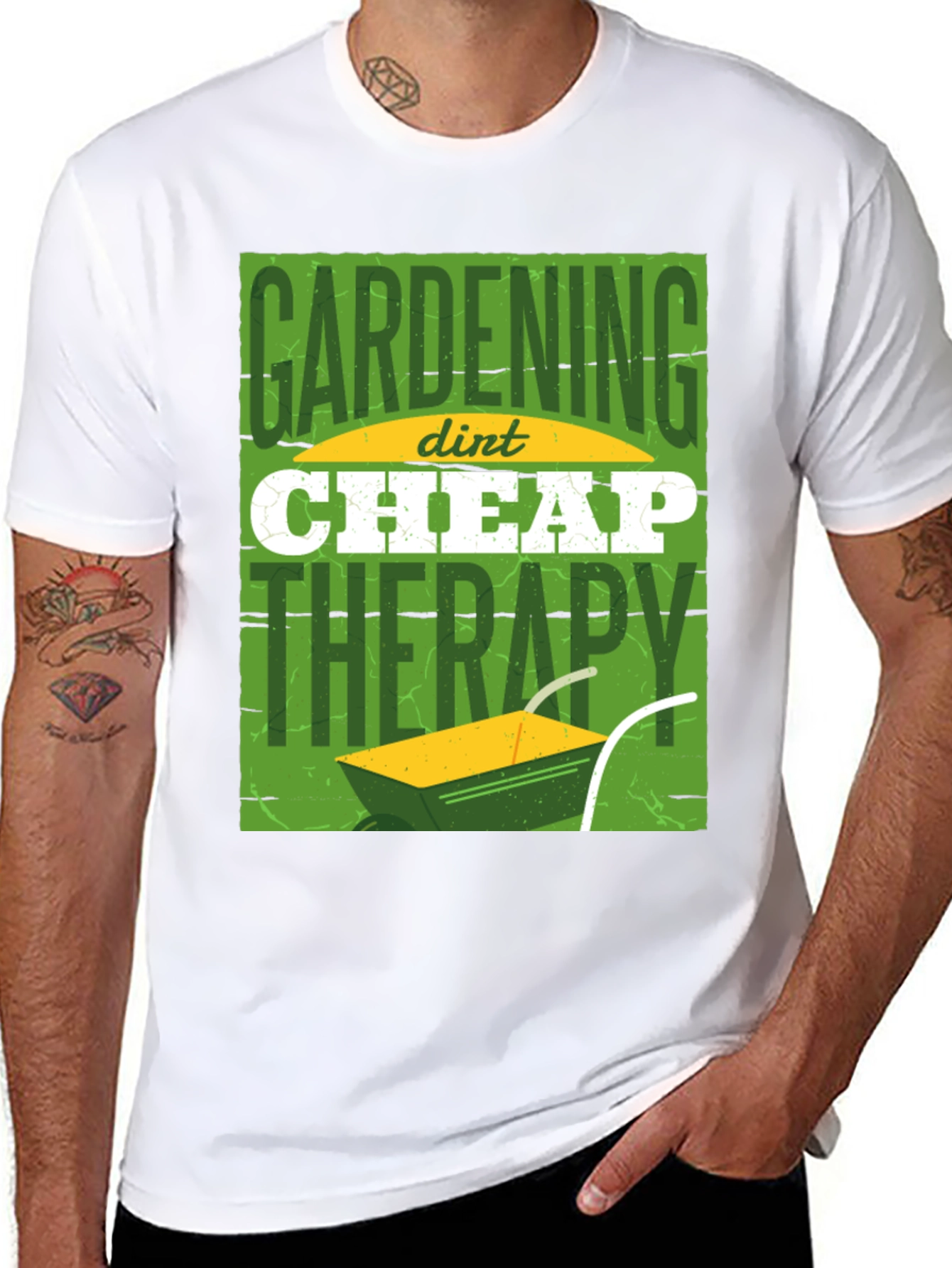 Gardening Therapy Graphic Tee - 8