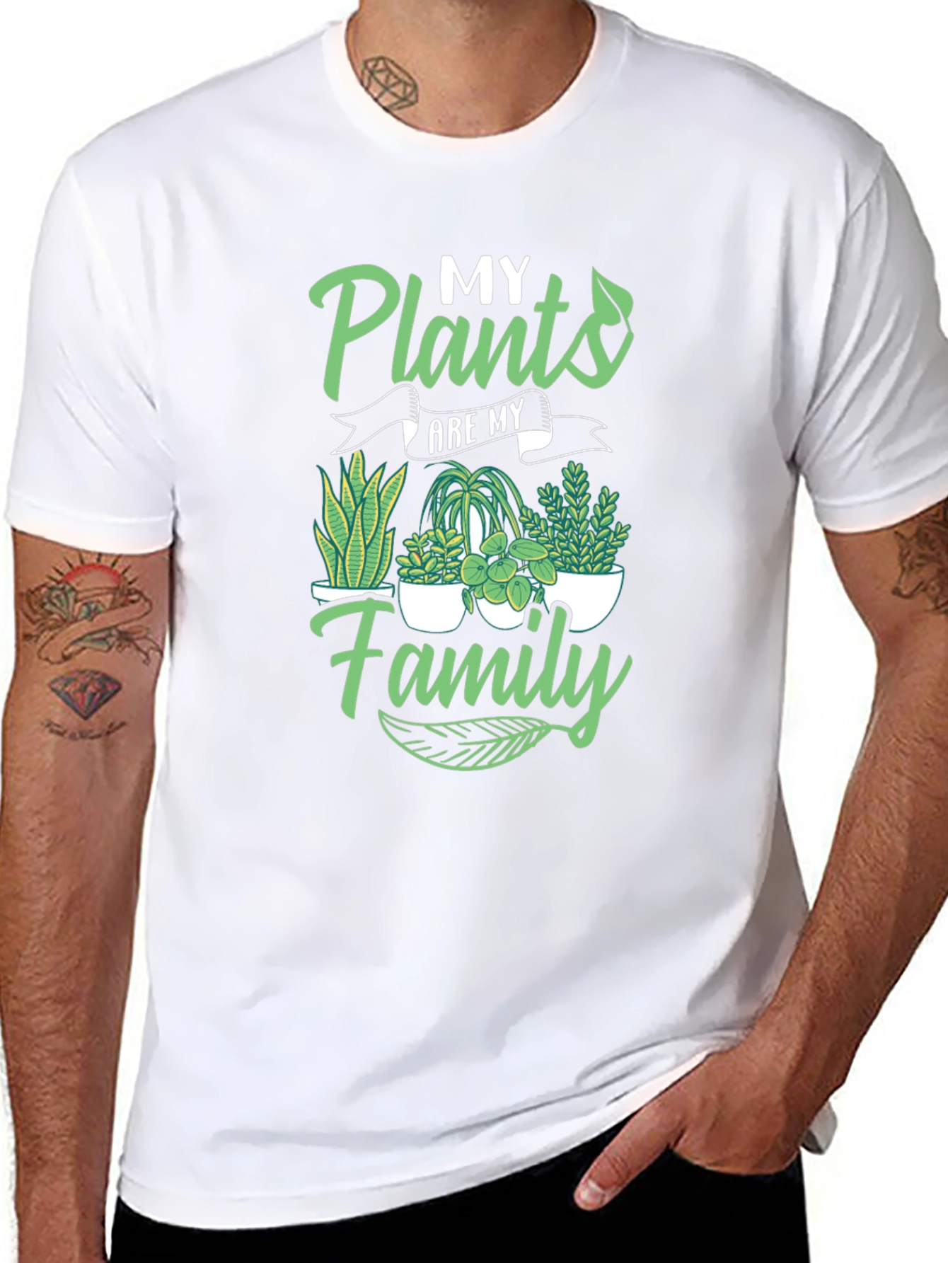 My Plants Are My Family T-Shirt - 8