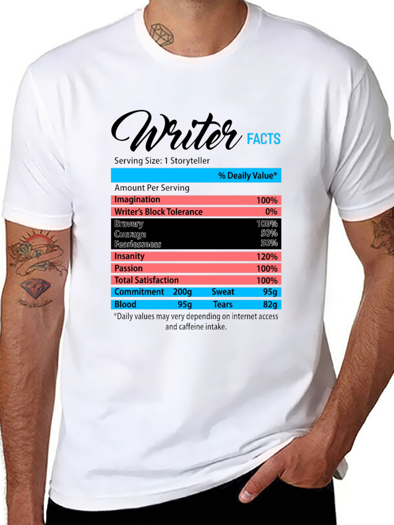 Black Writer Facts T-Shirt - Storyteller Novelist Tee view 8
