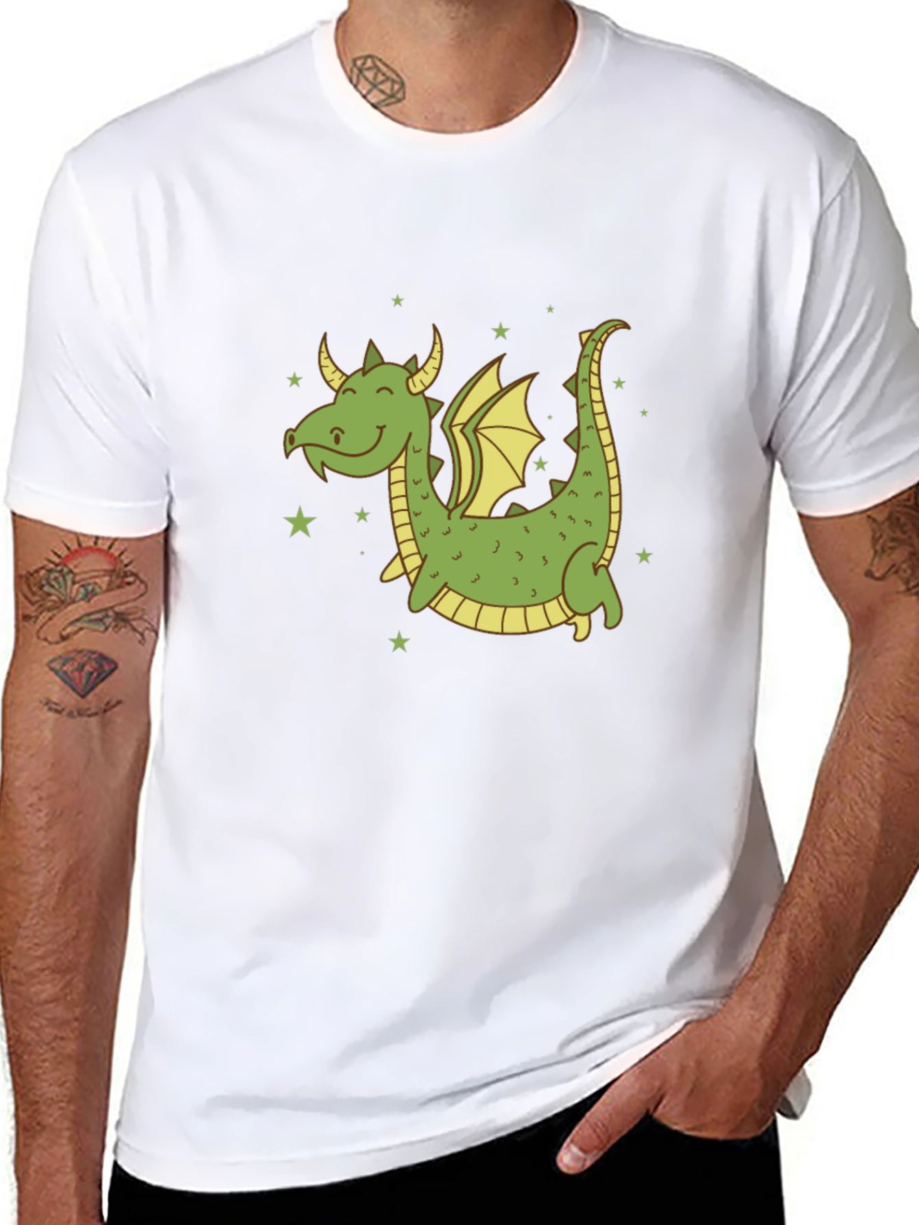 Cute Dragon Graphic Tee - Fun, Stylish, Comfy - 8