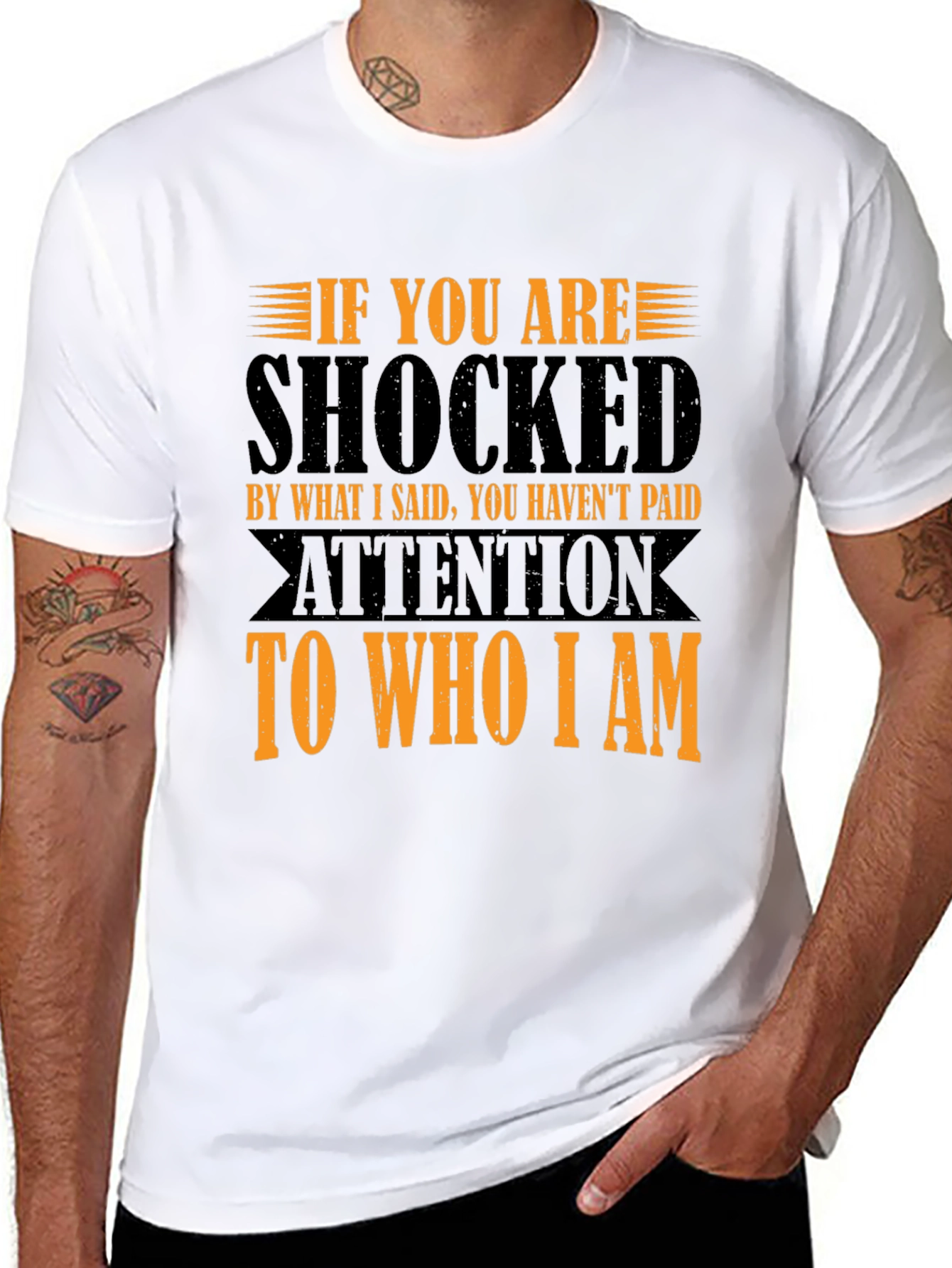 Black Shocked T-Shirt: If You Haven't Paid Attention view 8