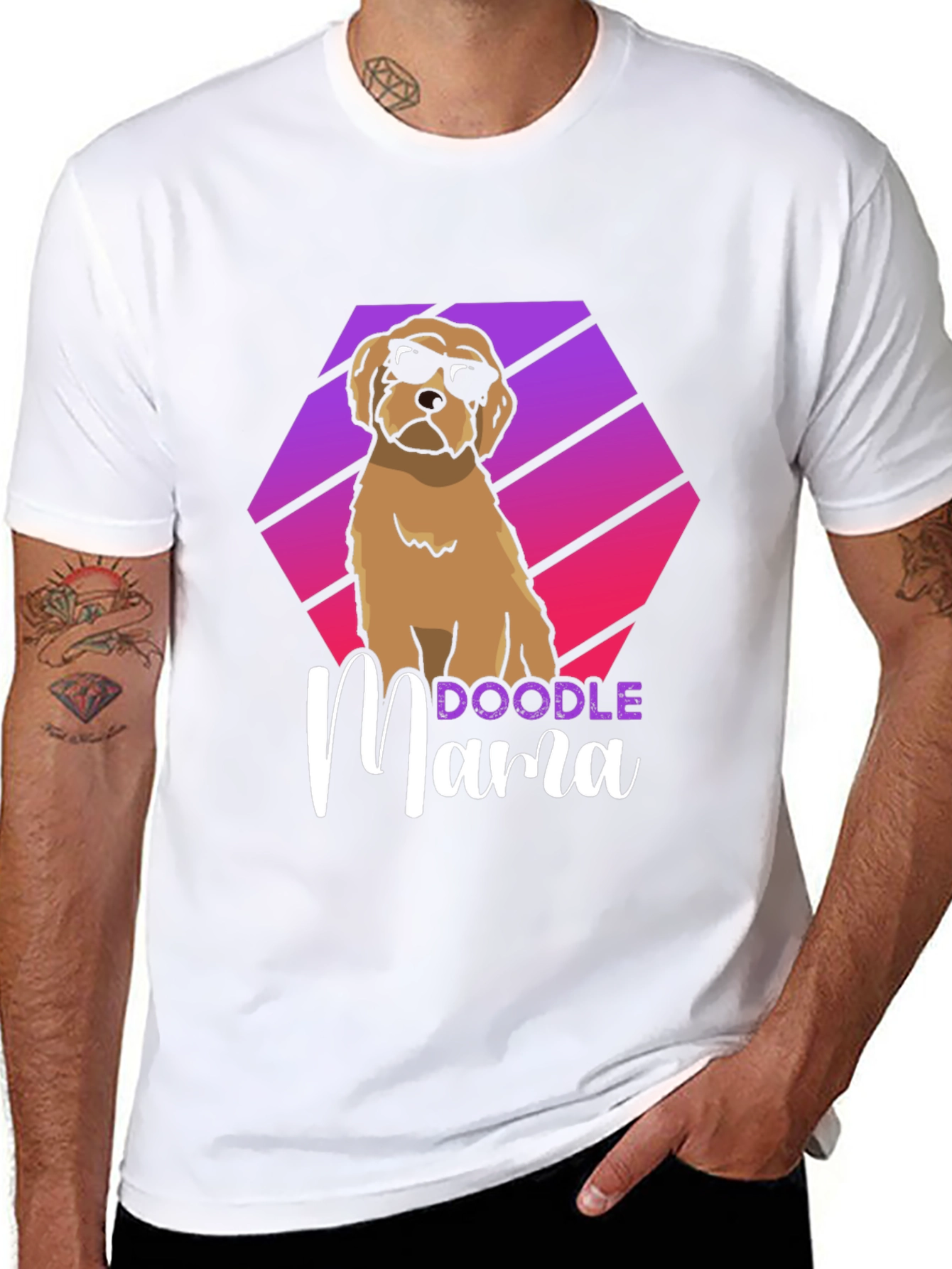 Doodle Mama T-Shirt - Dog Lover Gift - 8
