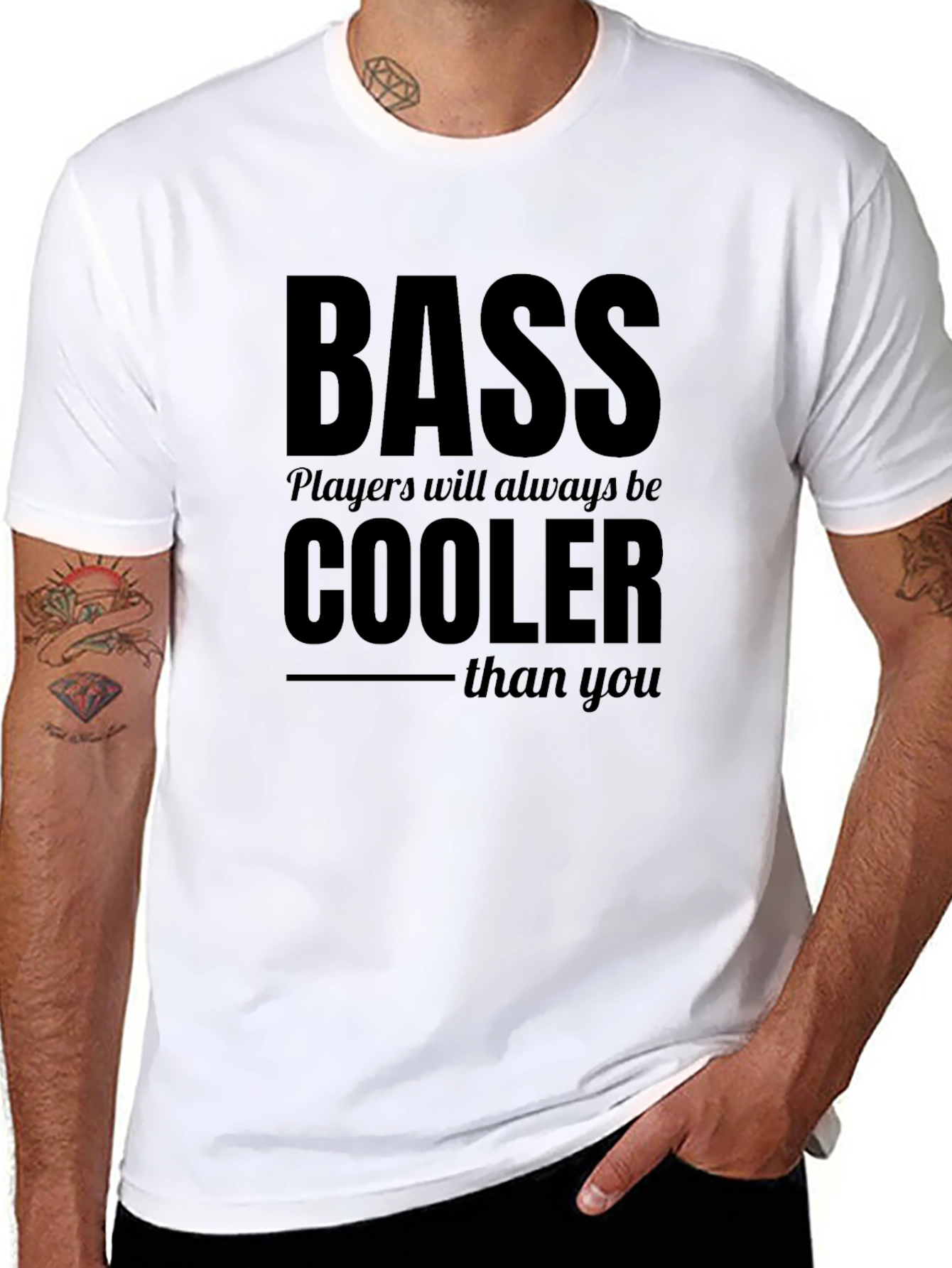 Black Bass Players are Cooler T-Shirt view 8
