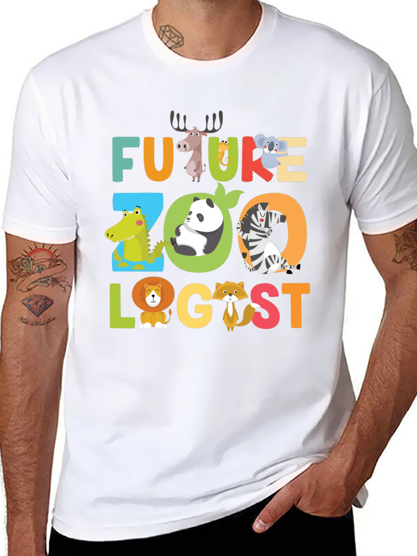Future Zoologist Kids T-Shirt - 8