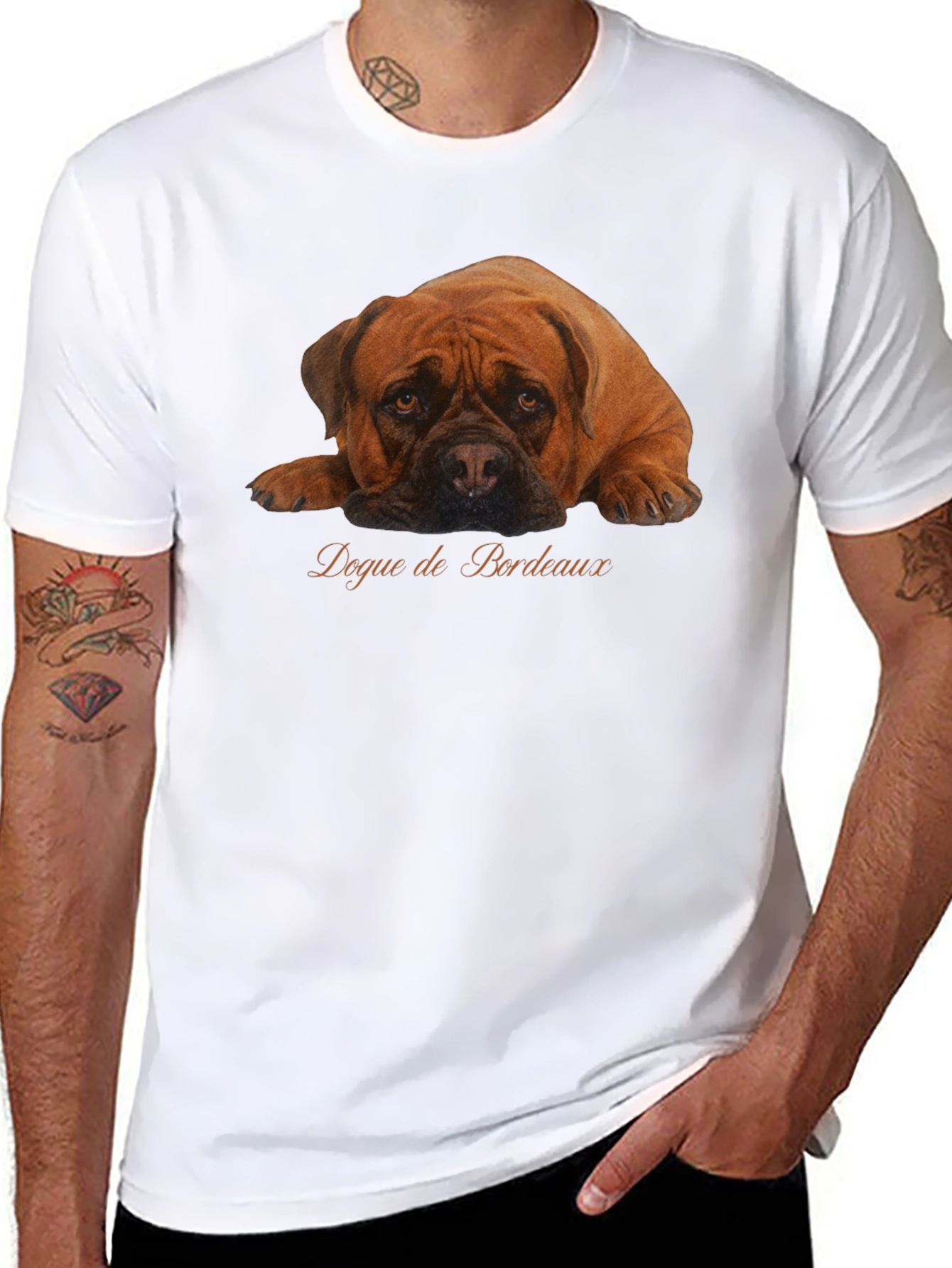 Black Dogue de Bordeaux Graphic Tee view 8