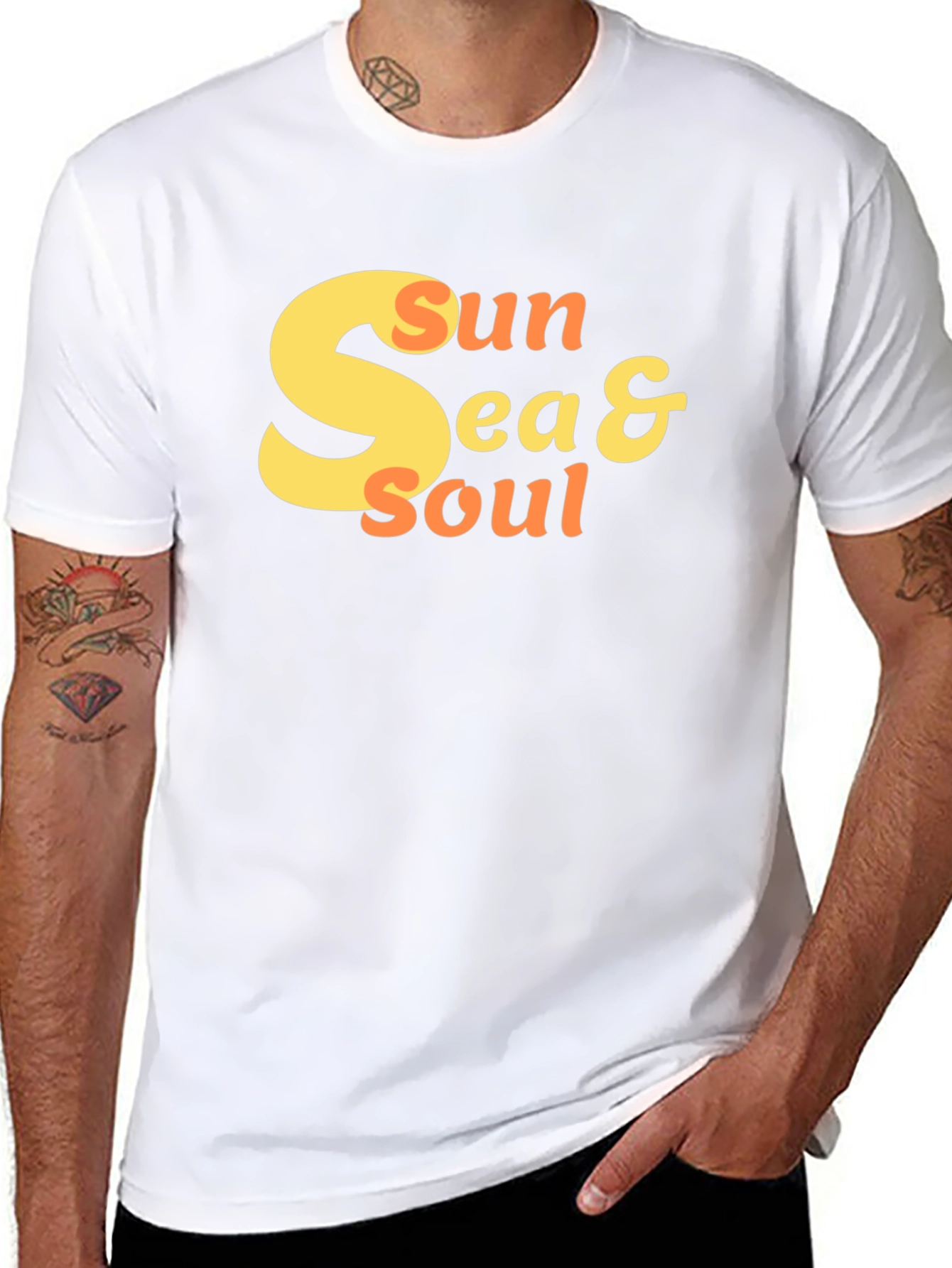 Black Sun Sea & Soul Graphic Tee - Stylish Comfort view 8