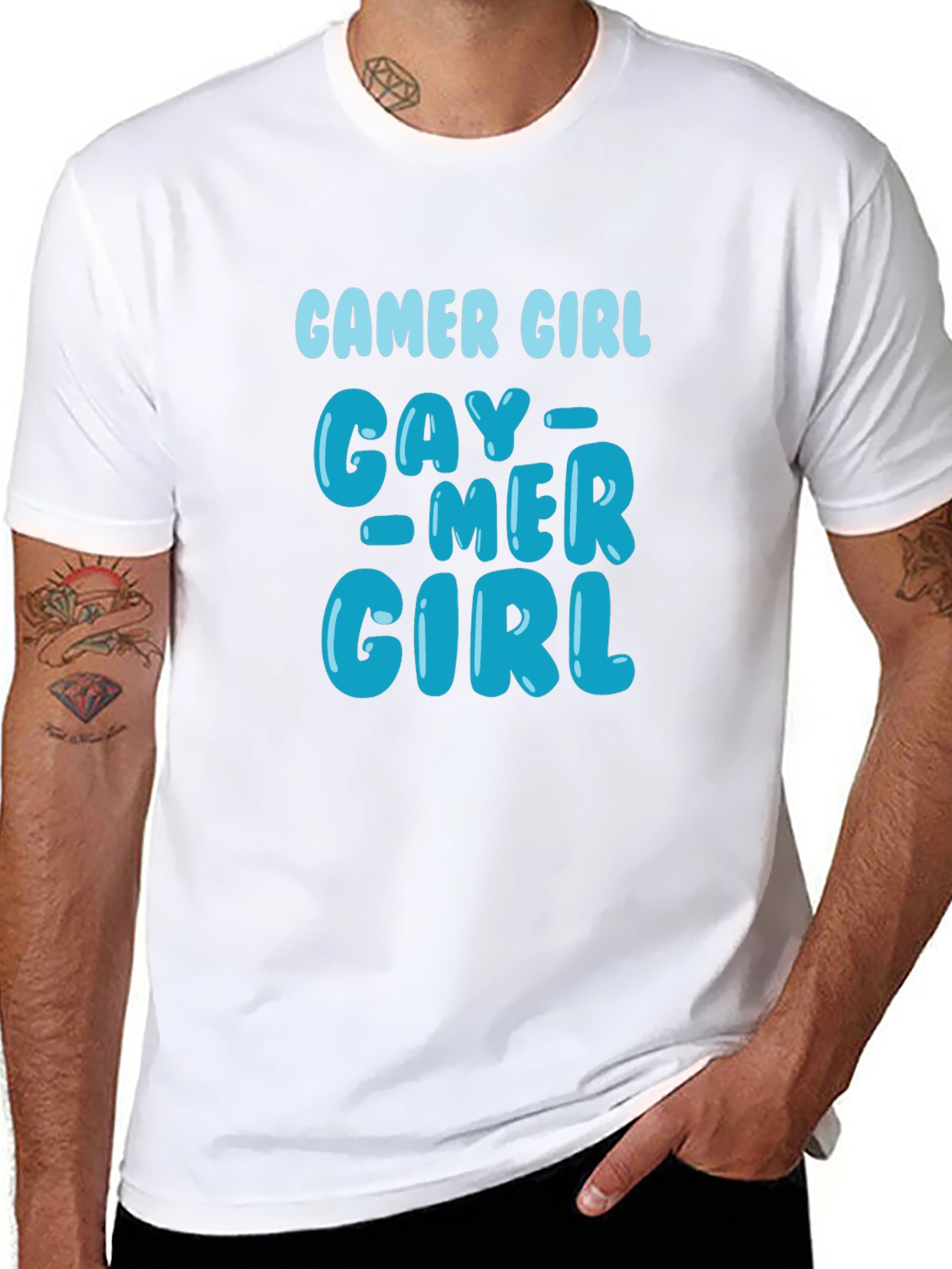 Gamer Girl Graphic Tee - Fun & Stylish - 8