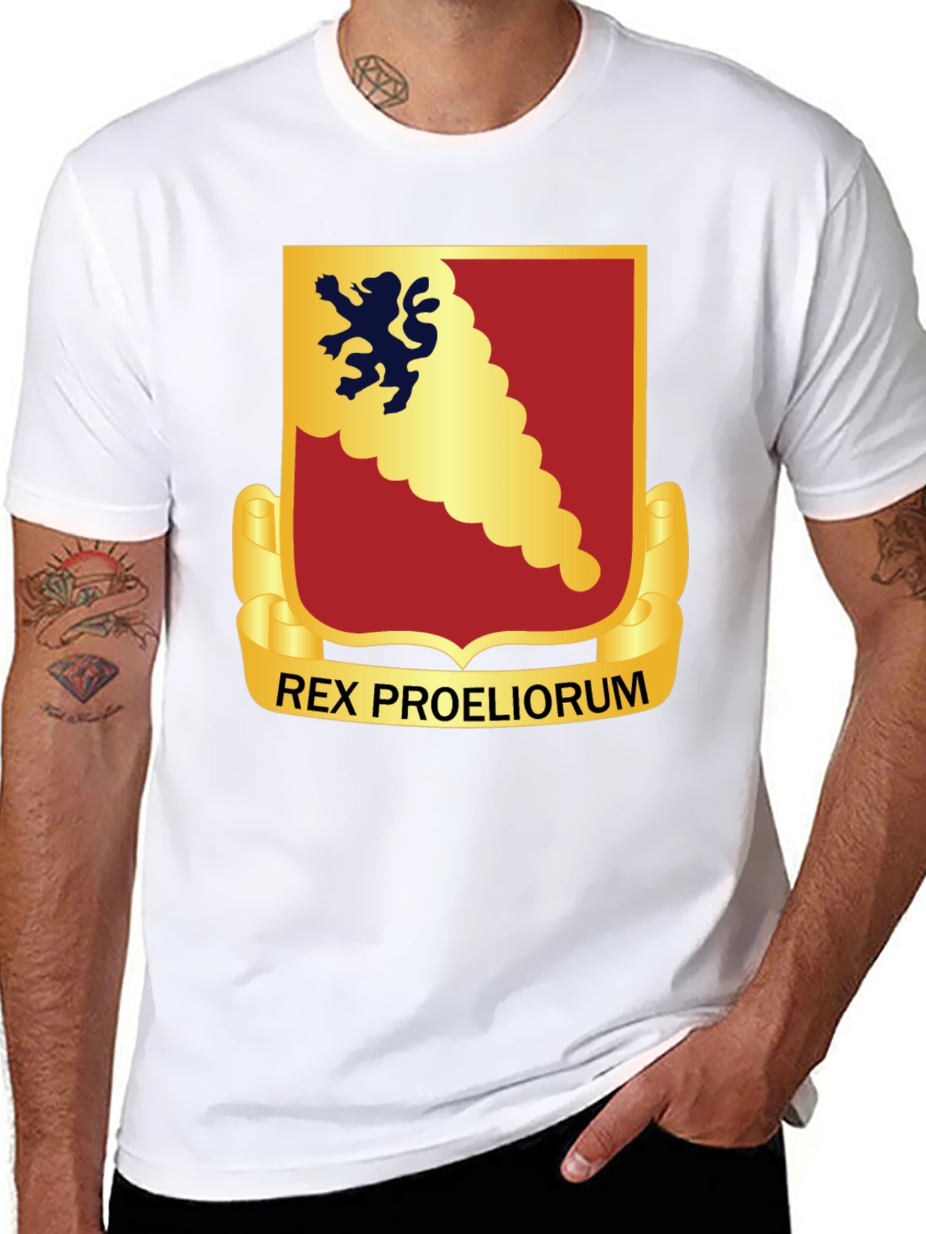 Black REX PROELIORUM T-Shirt view 8