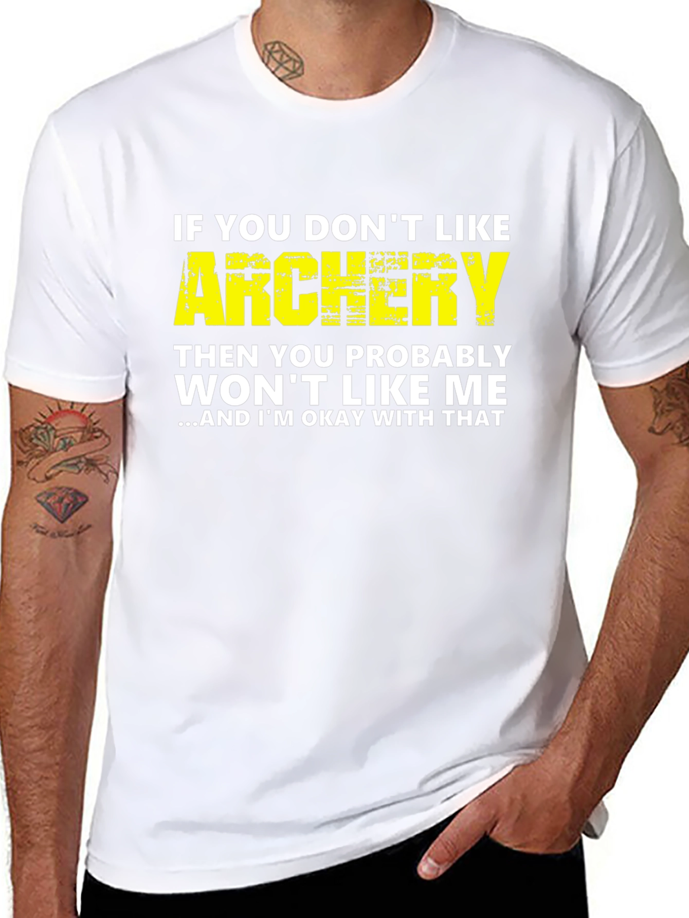 Black Archery T-Shirt: If You Don't Like Archery Funny Tee view 8