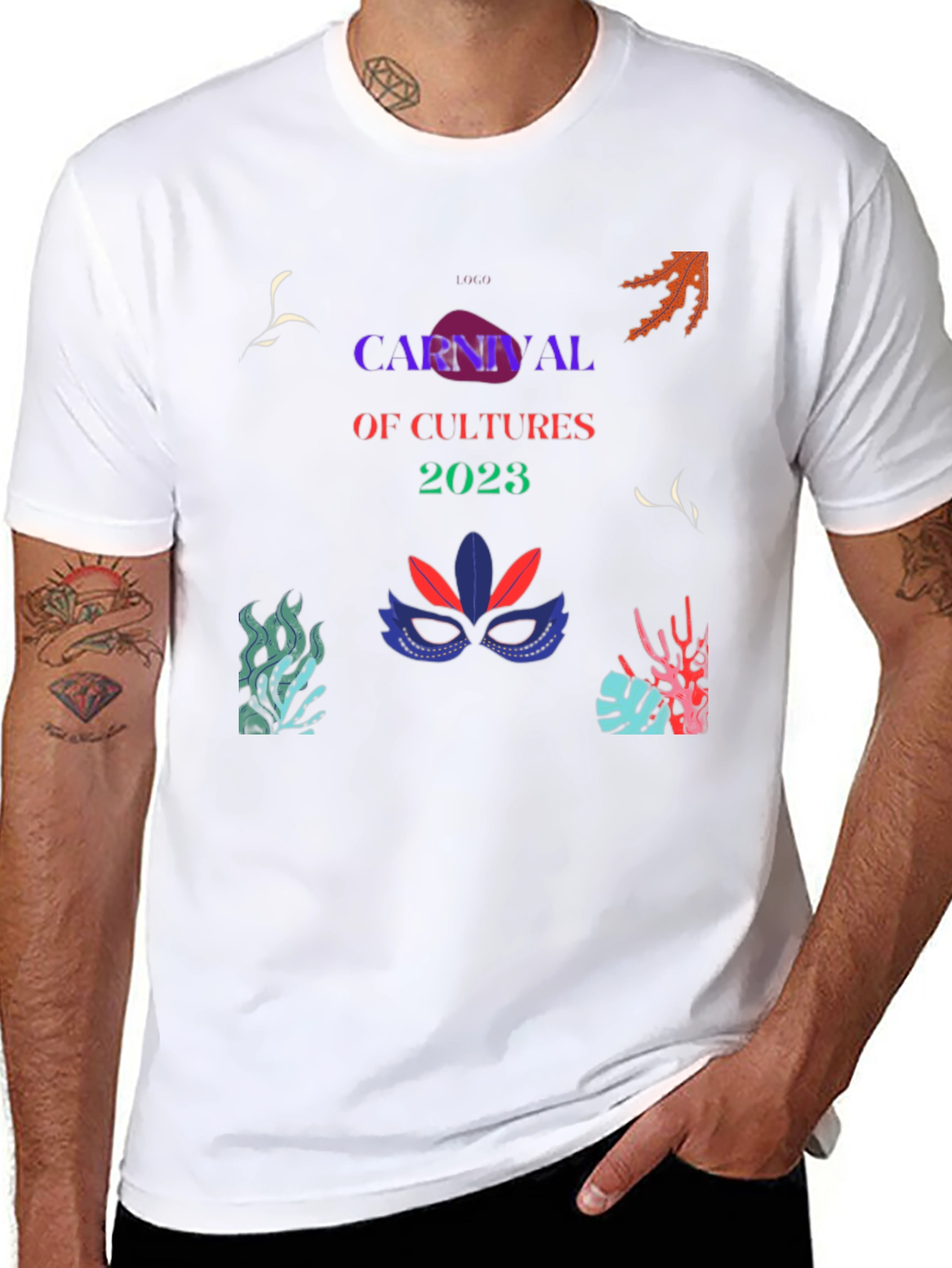 Black Carnival of Cultures 2023 Graphic T-Shirt view 8