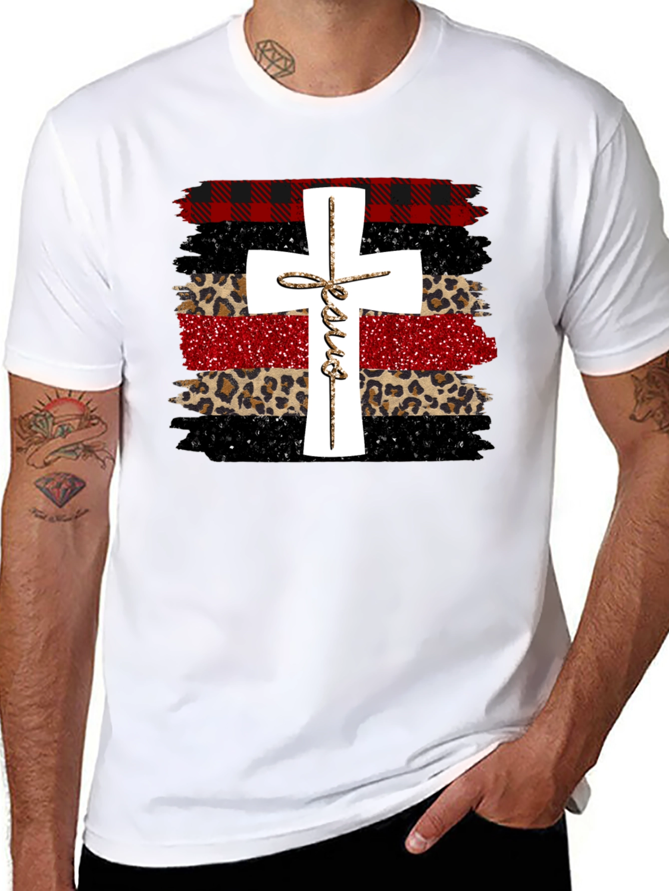 Faith-Inspired Christian Graphic Tee - 8