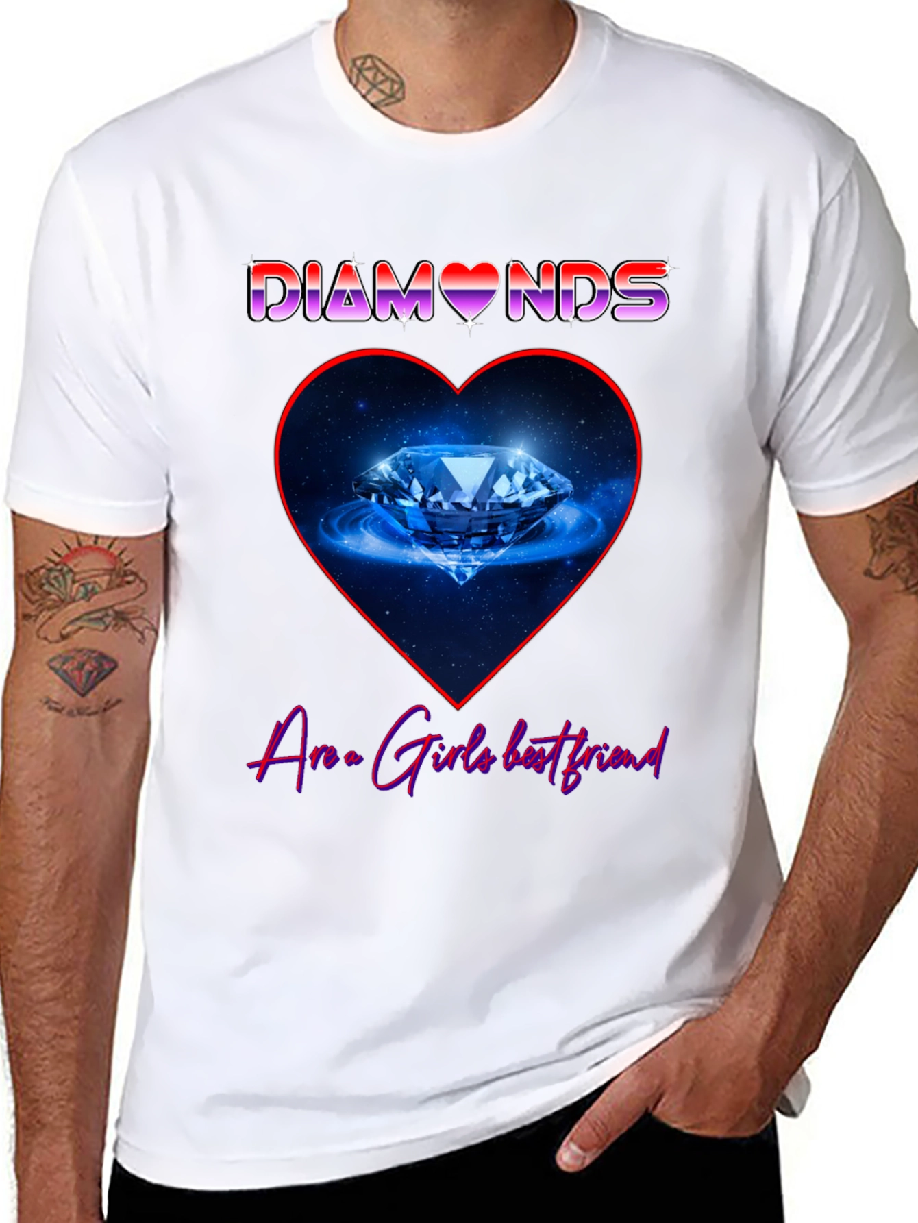 Black Diamonds Are a Girl's Best Friend Graphic Tee view 8