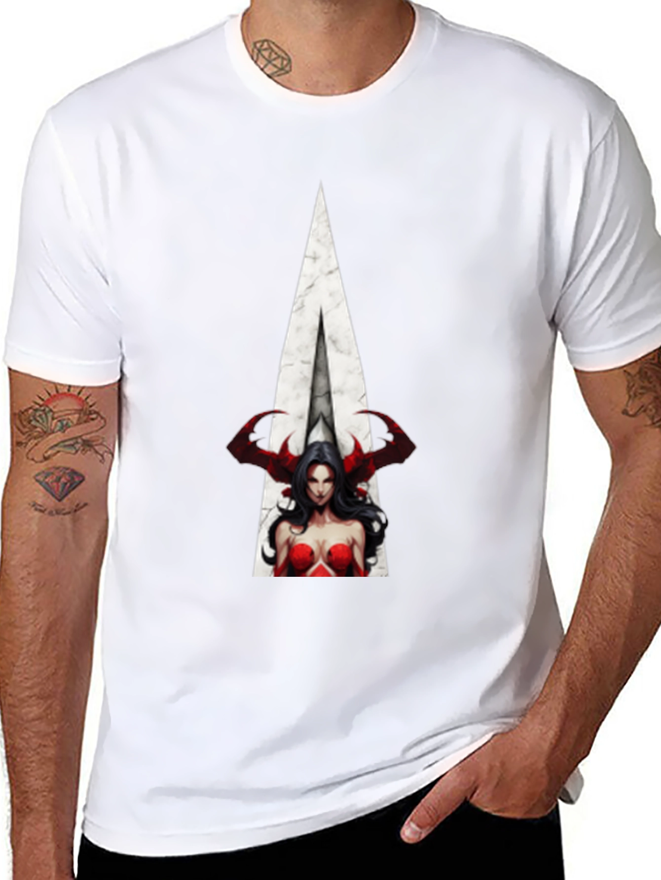 Dark Sorceress Graphic Tee - 8