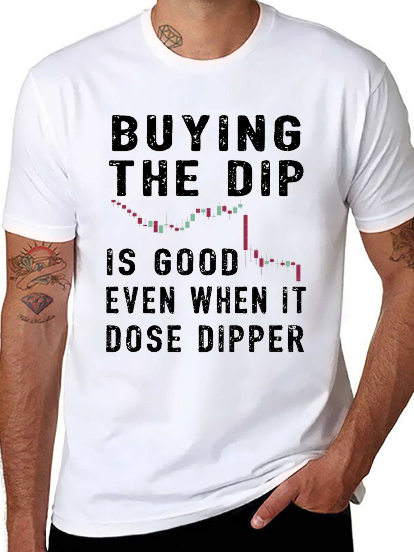 Black Buy The Dip T-Shirt view 8