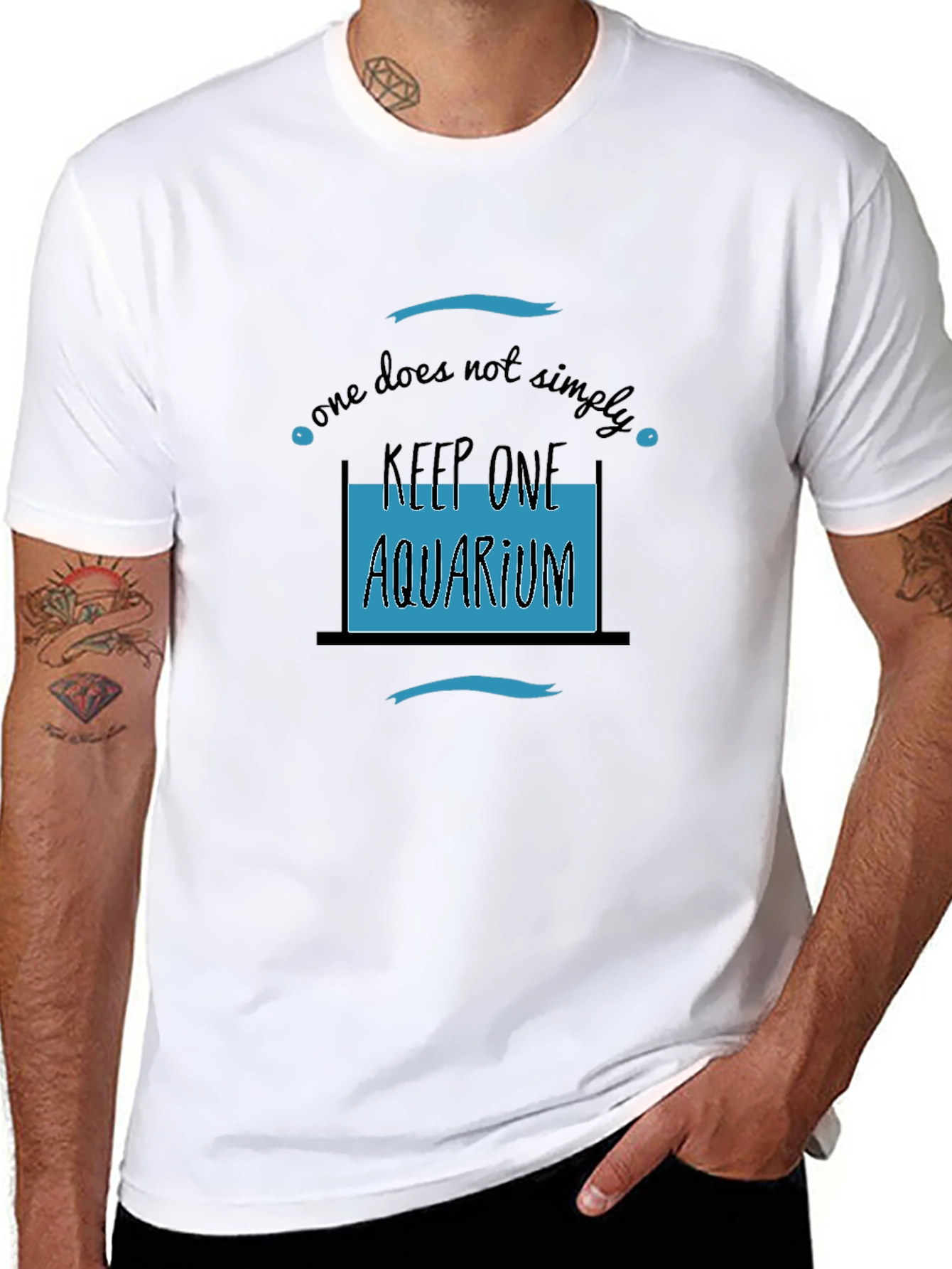One Does Not Simply Keep One Aquarium T-Shirt - 8
